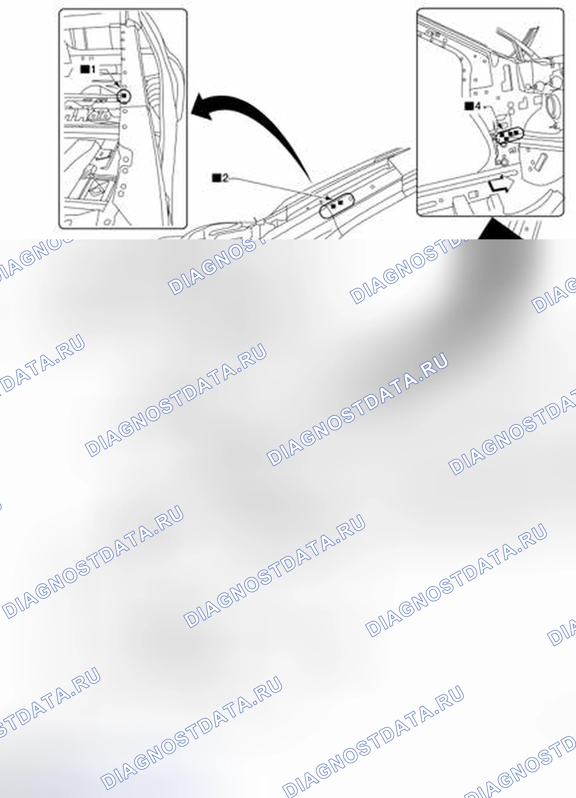 Рис. 163: УСИЛЕНИЕ ПЕРЕДНЕЙ СТОЙКИ. Nissan Altima L33