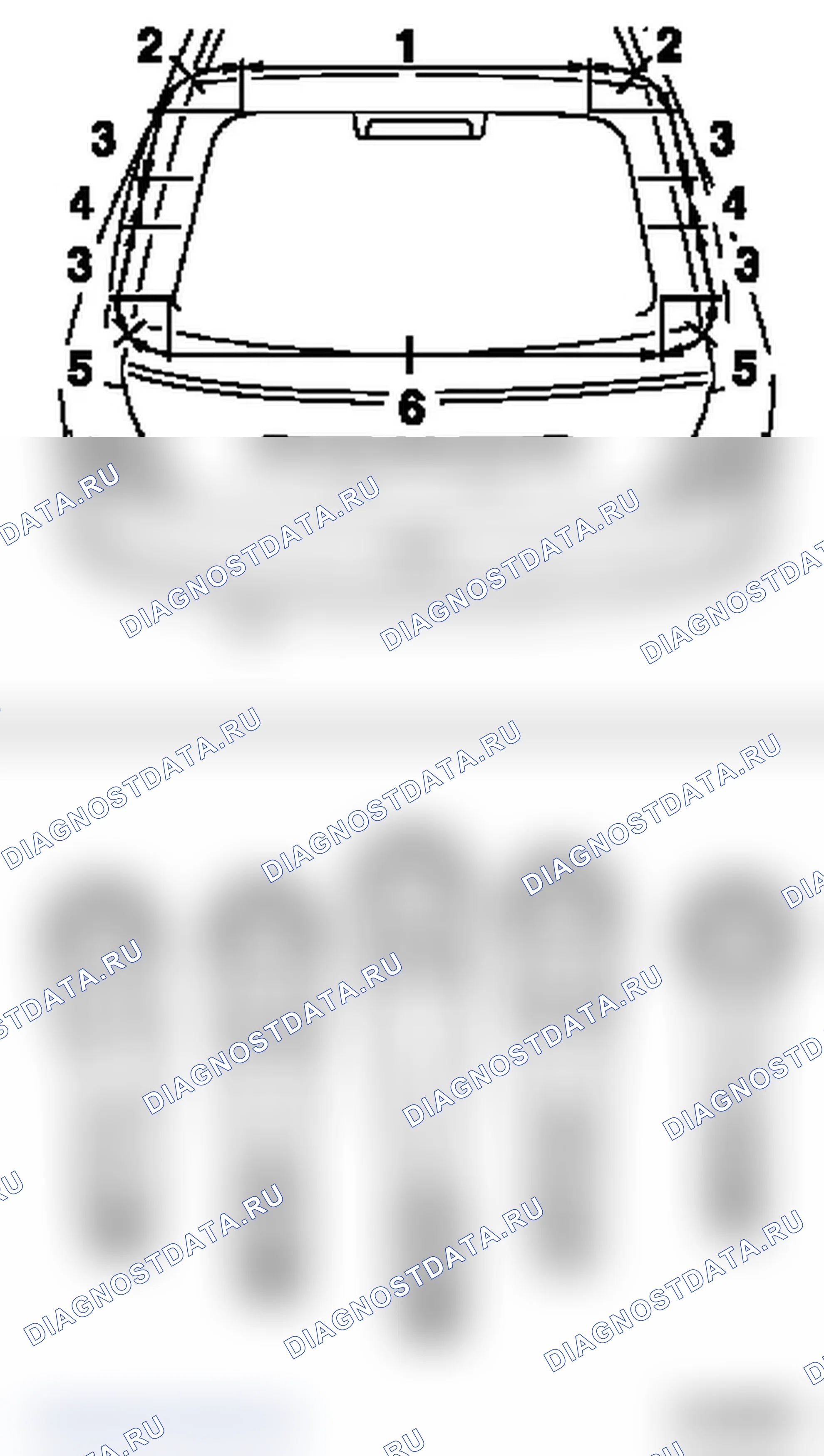 Демонтаж и установка стекла в задней двери (модель F08, F48). Opel Astra G