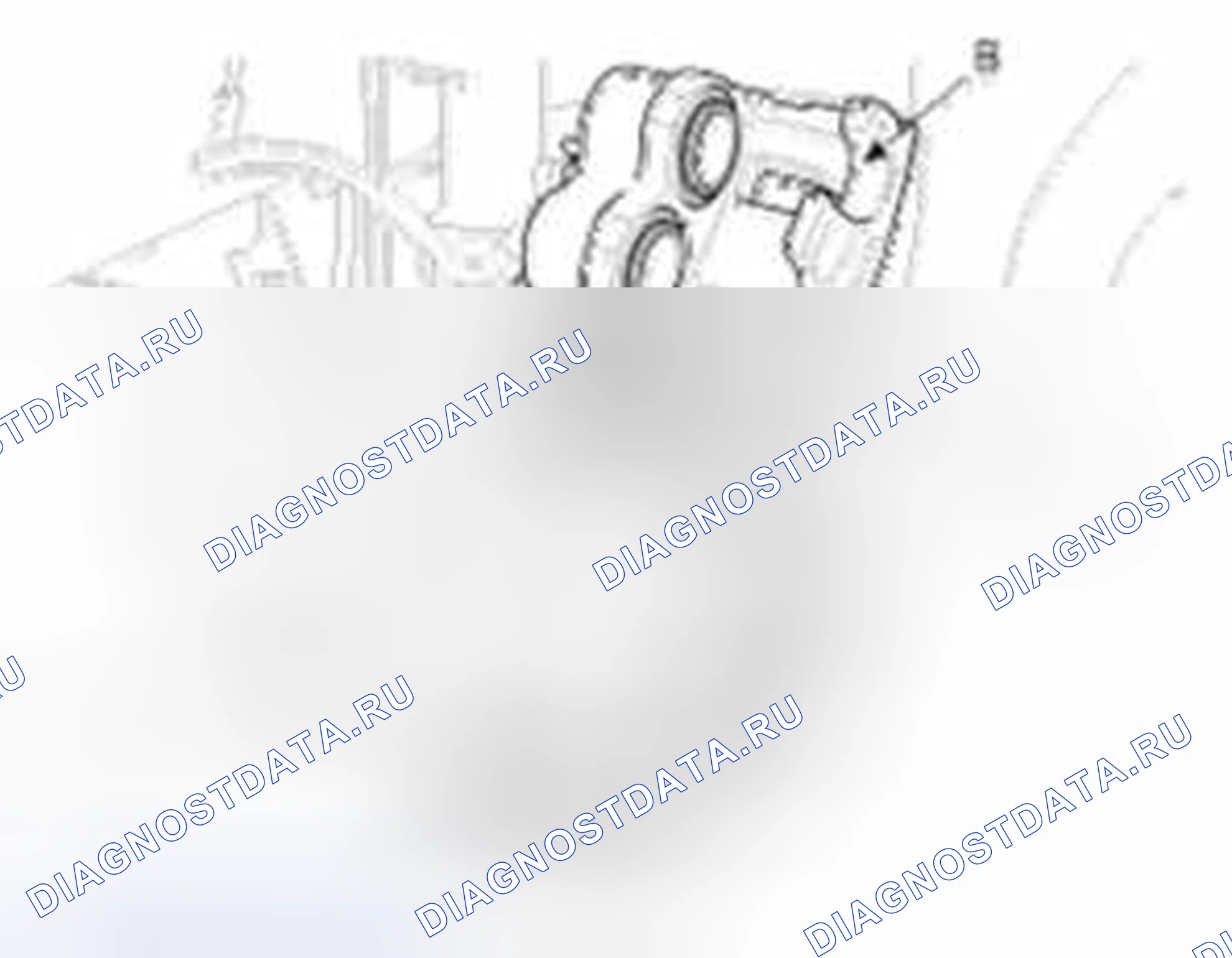 Рис. 93: Передние тормозные колодки. Hyundai Veracruz I
