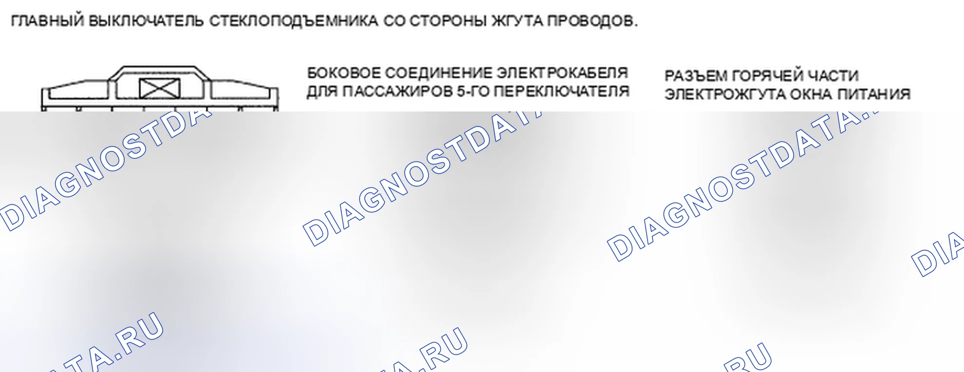 Рис. 9: РЕВЕРС ДВЕРНОГО СТЕКЛА № 3 ДАЖЕ ПРИ НАЕЗДЕ НА ПОСТОРОННИЙ ПРЕДМЕТ ВО ВРЕМЯ ЕГО ДВИЖЕНИЯ ВВЕРХ В АВТОМАТИЧЕСКОМ РЕЖИМЕ. Mazda CX-9 I