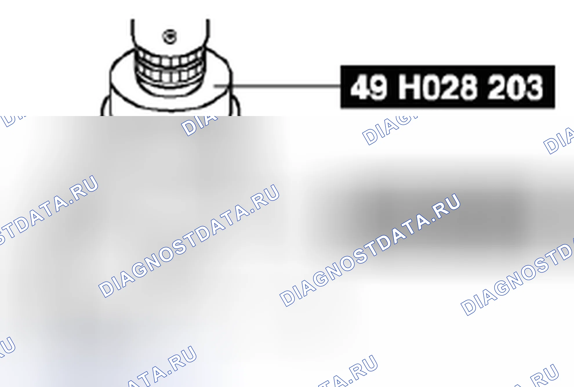 Рис. 23: Примечание к подшипнику в сборе. Honda Civic IX рестайлинг