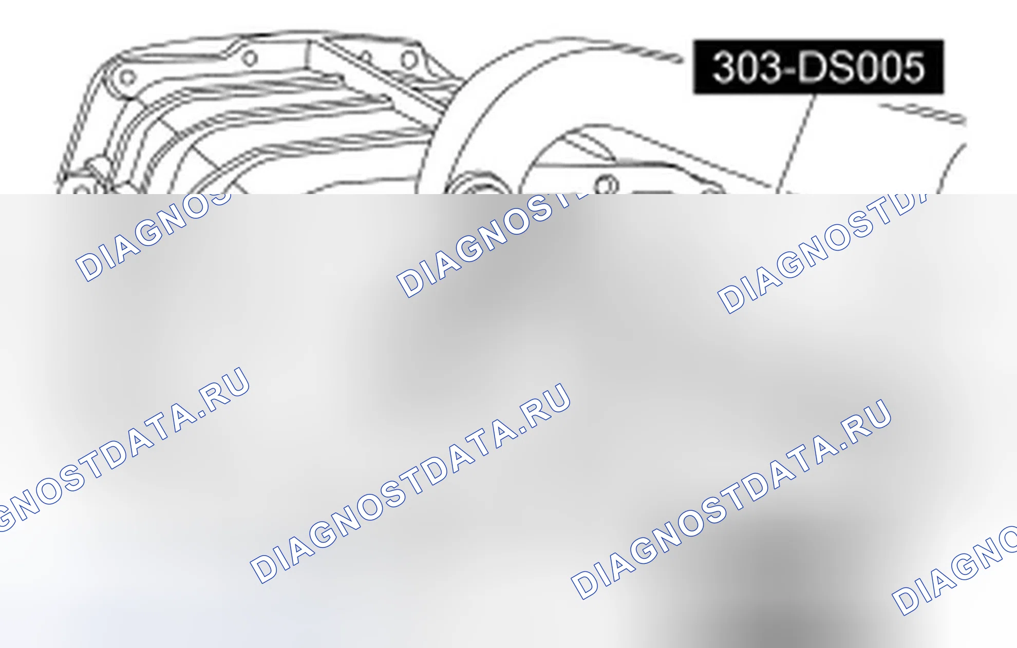 Рис. 343: Разборка и сборка. Ford Mustang V