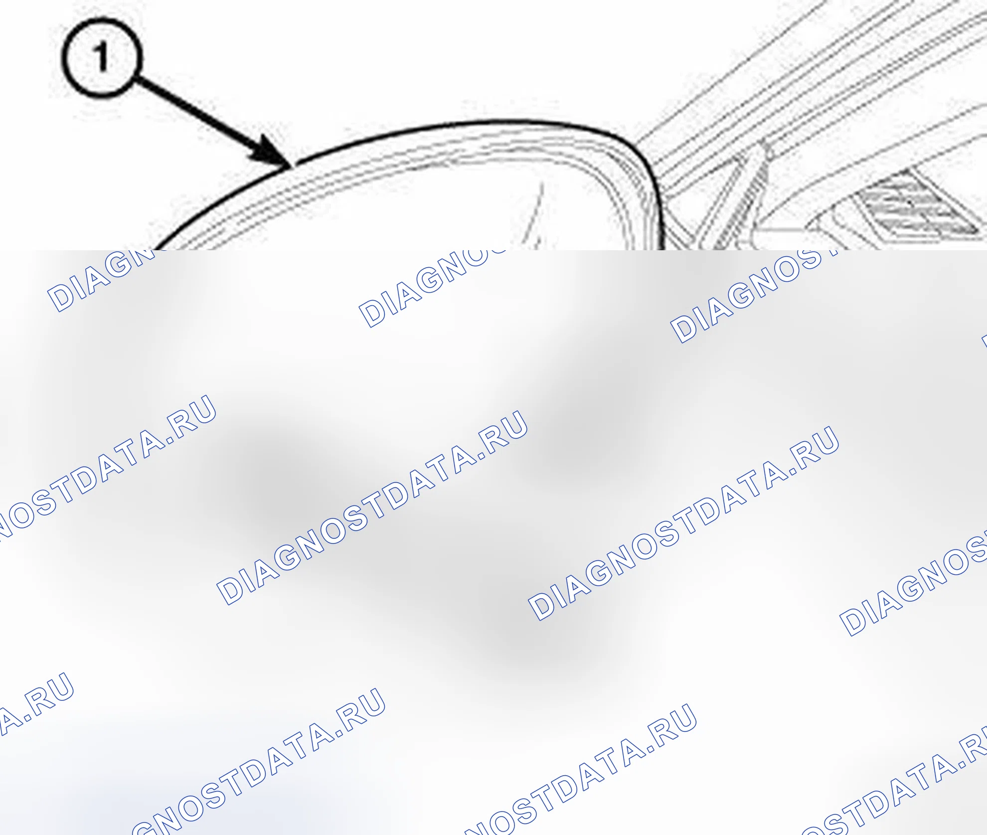 Рис. 1: ОПИСАНИЕ зеркала. Dodge Challenger III рестайлинг