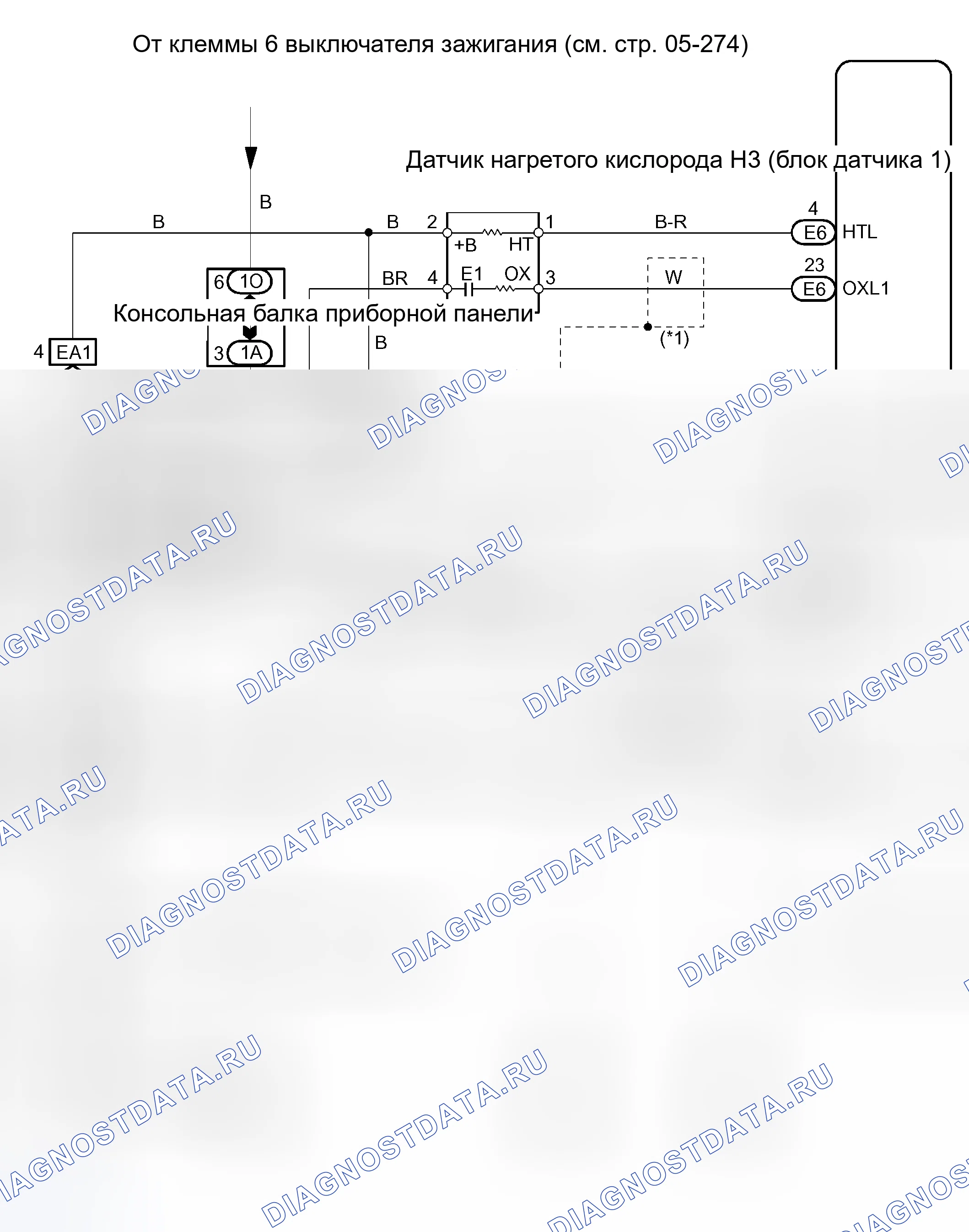 Рис. 109: электросхема. Scion xB I