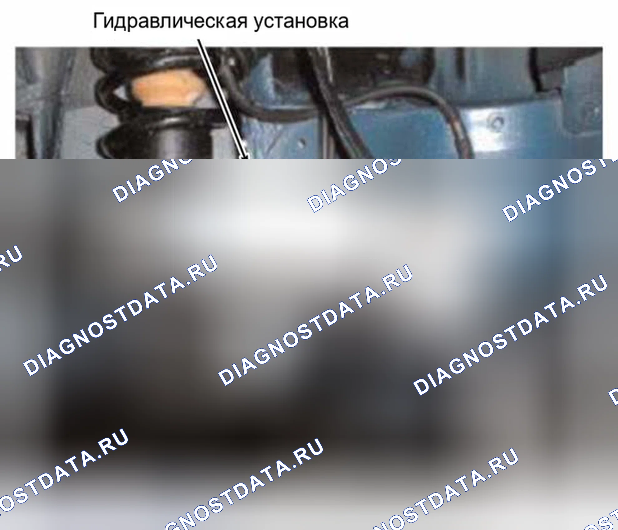 Рис. 54: ГИДРАВЛИЧЕСКАЯ УСТАНОВКА. BMW Z8 E52