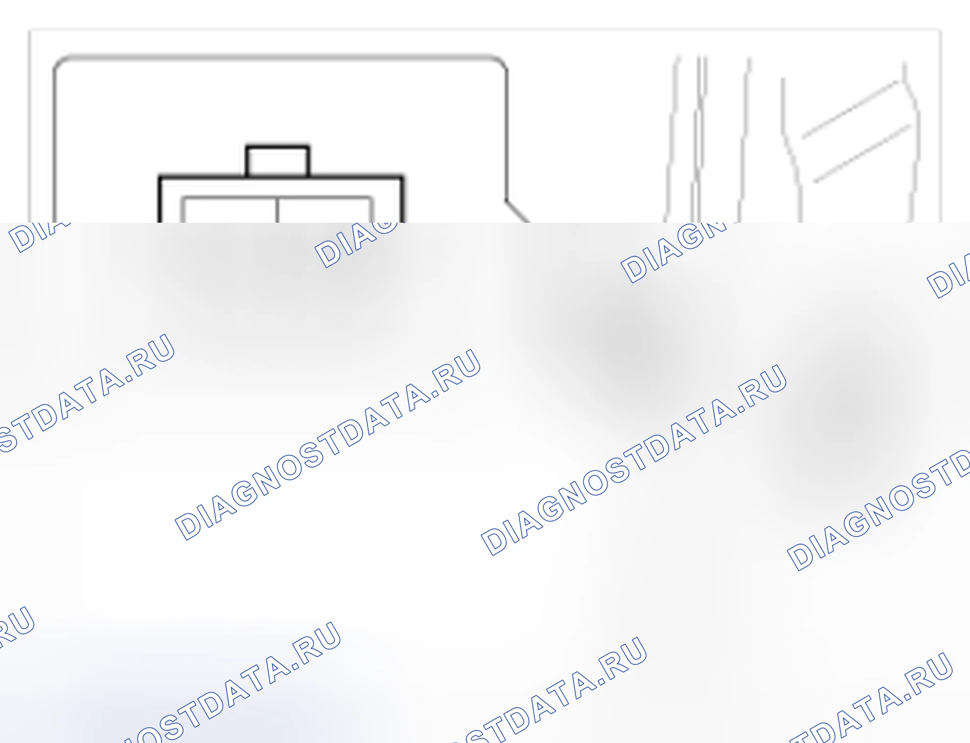 Рис. 116: Дверной переключатель. BMW 6 серия F06/F13/F12
