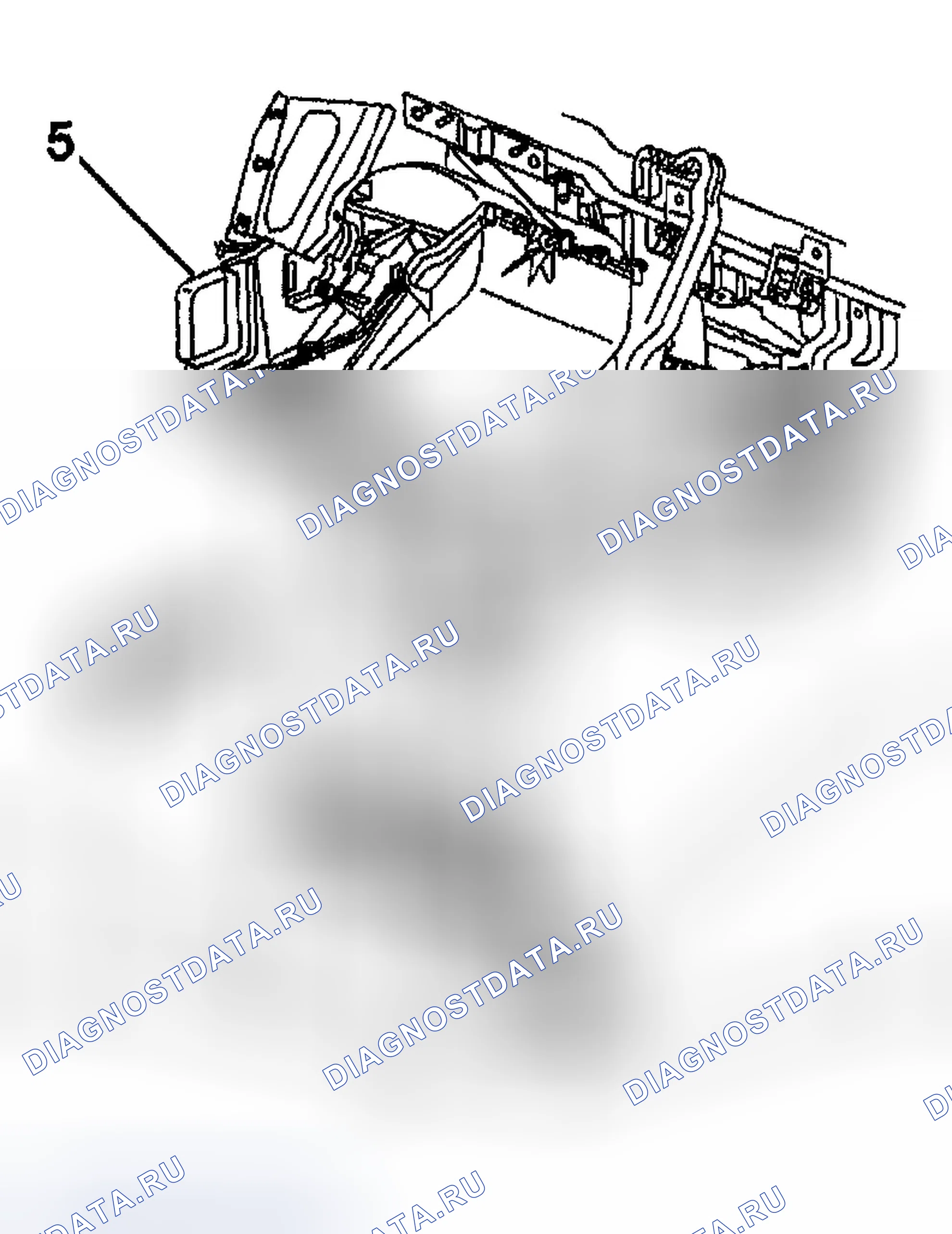 Рис. 134: Порядок демонтажа. Chevrolet TrailBlazer I