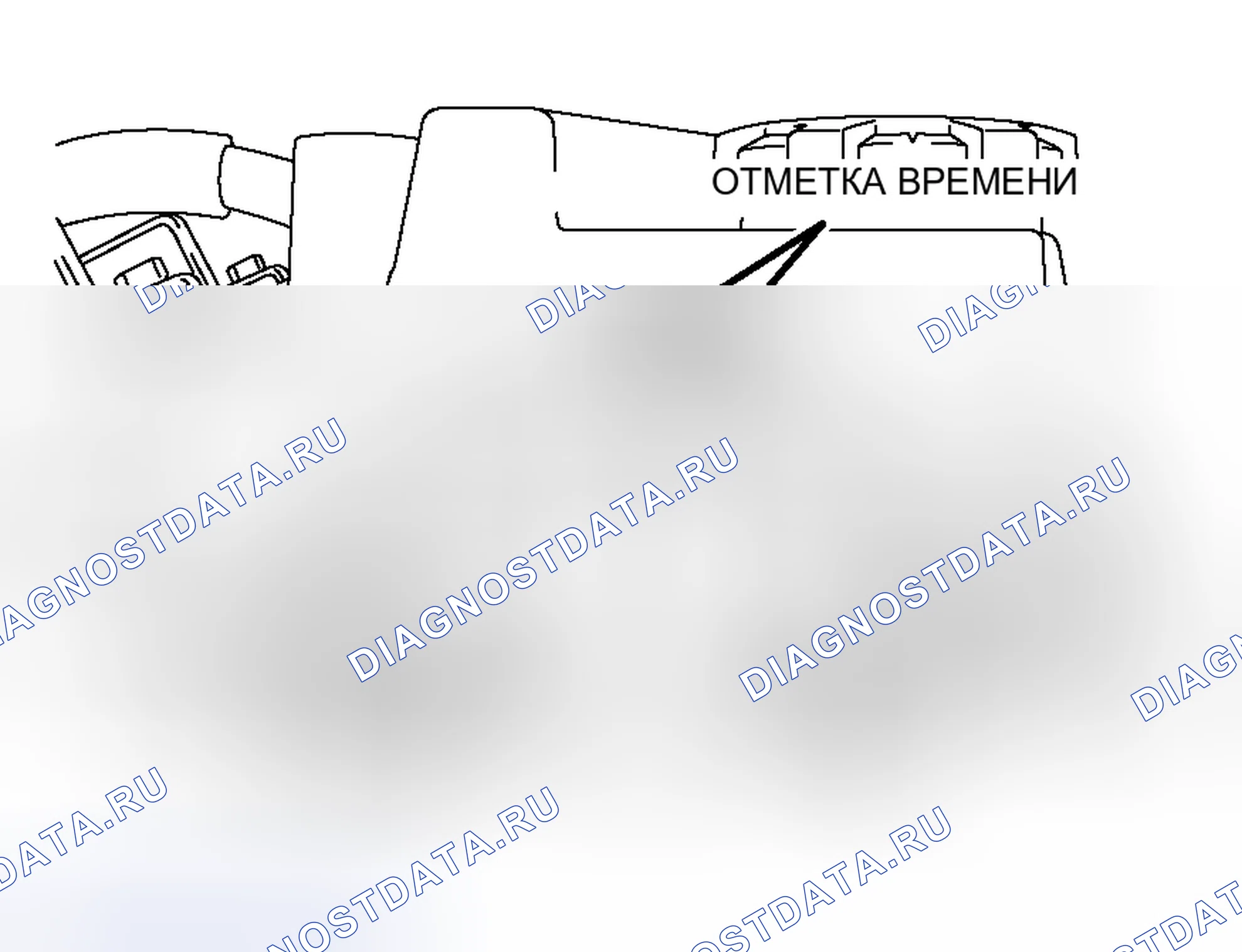 Рис. 187: > > K < < УСТАНОВКА ЗУБЧАТОГО РЕМНЯ. Mitsubishi Outlander I