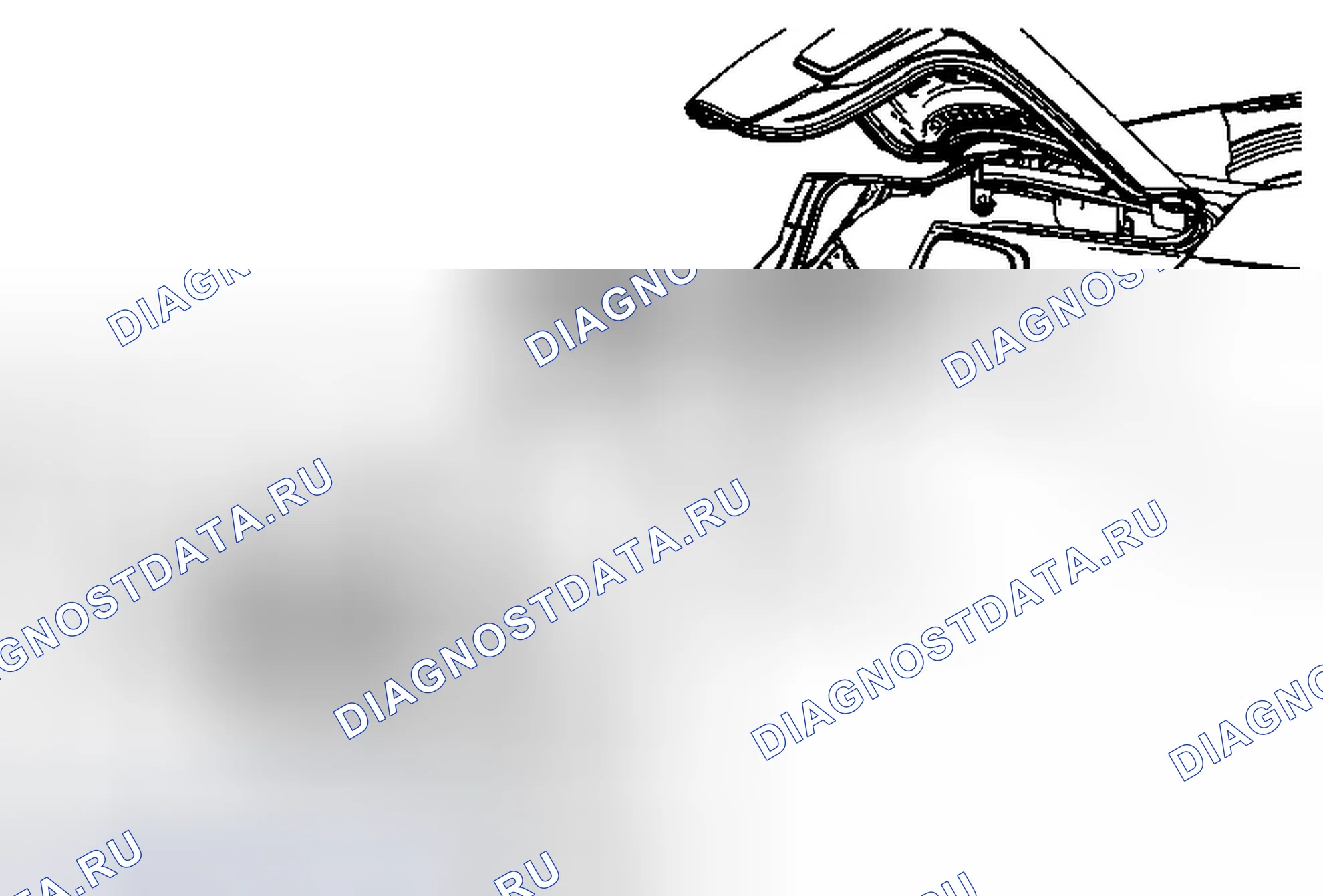 Рис. 8: Замена сигнализации заднего объекта. Chevrolet Malibu VIII рестайлинг