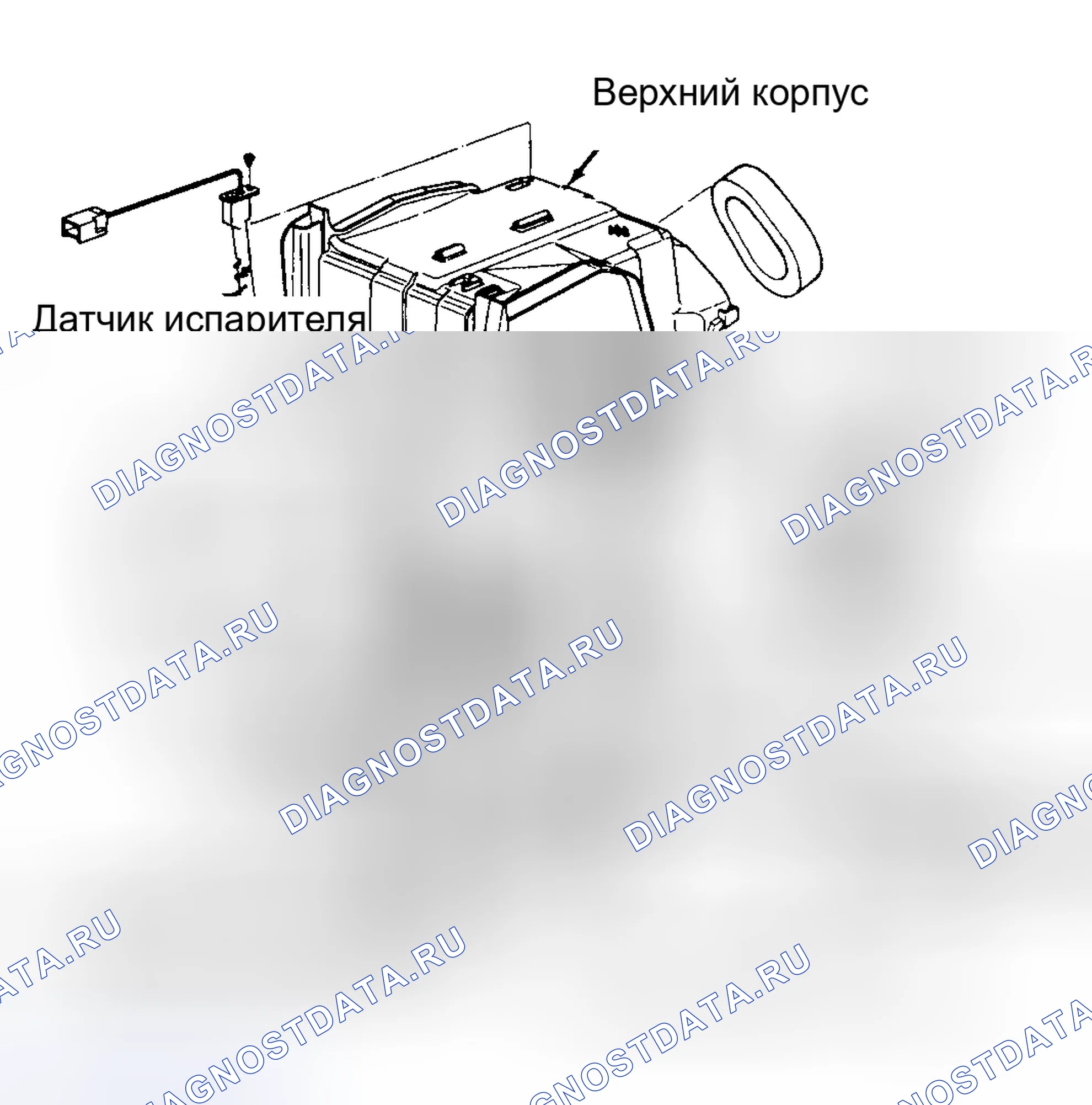 Рис. 5: Блок охлаждения в разобранном виде. Subaru SVX I