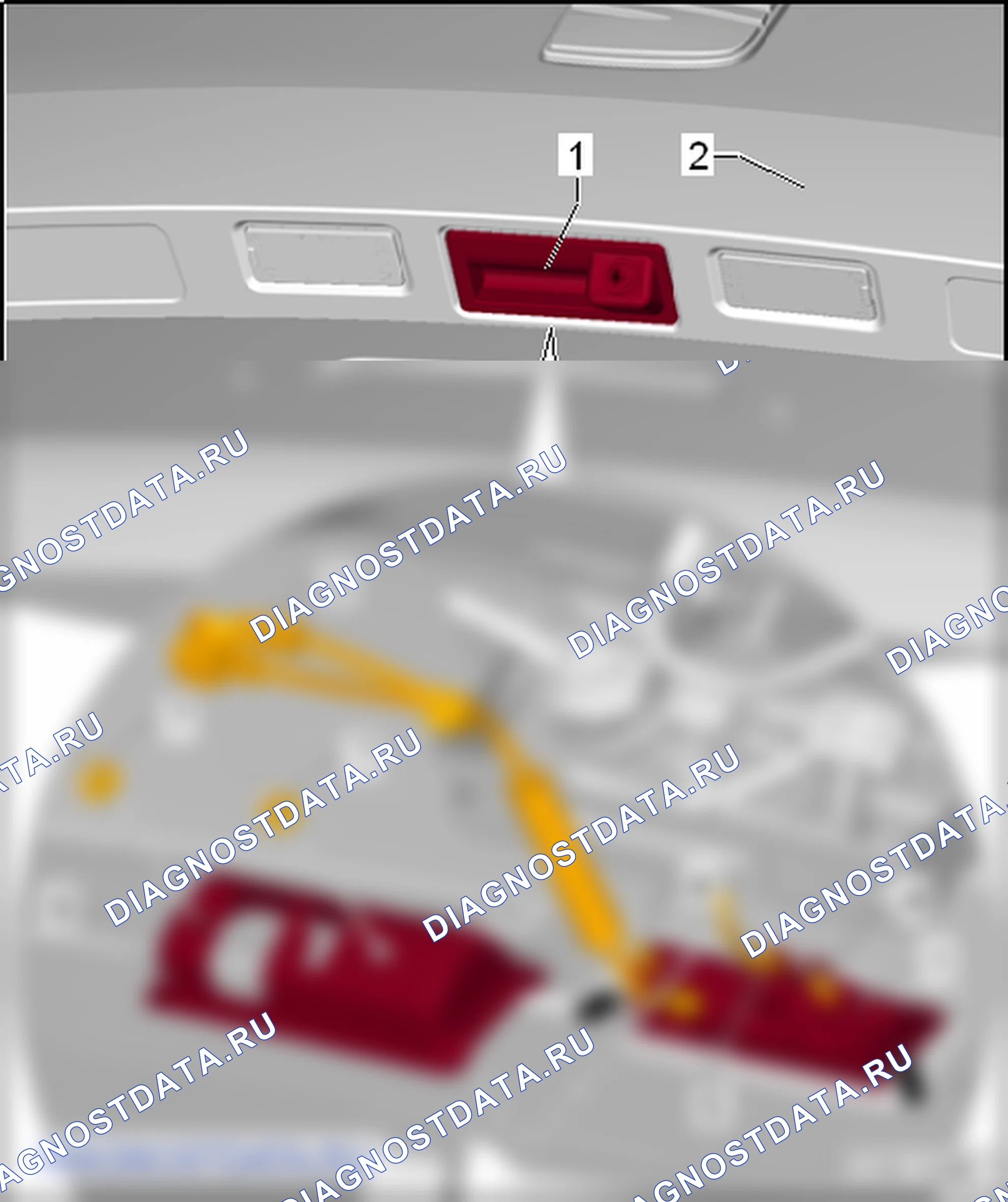 Дверь багажного отсека. SEAT Alhambra Ii