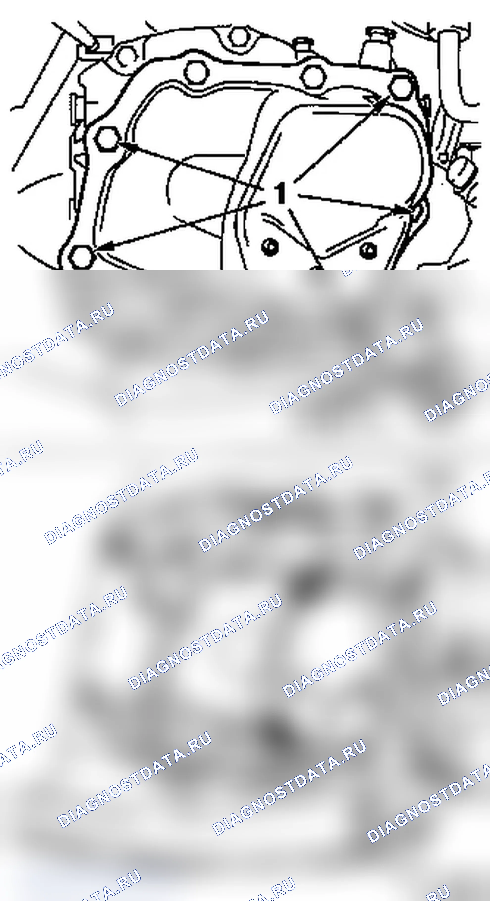 Замена уплотнения подшипникового щитка (F 17/F 17+). Opel Zafira A рестайлинг