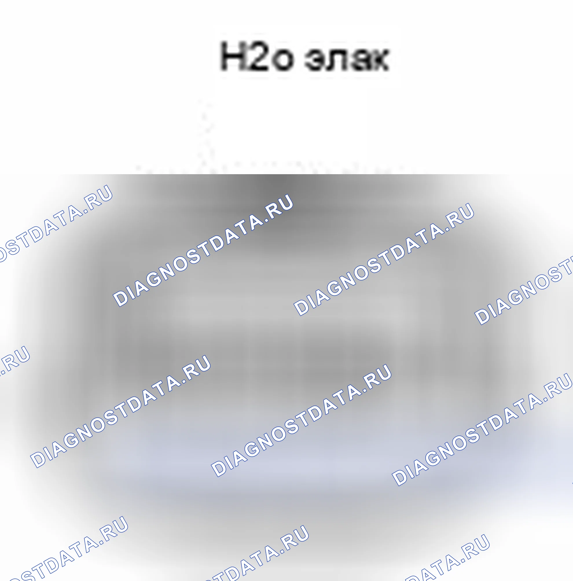 Рис. 380: Вид с торца разъема модуля контейнерного насоса (H20). Scion xB II рестайлинг