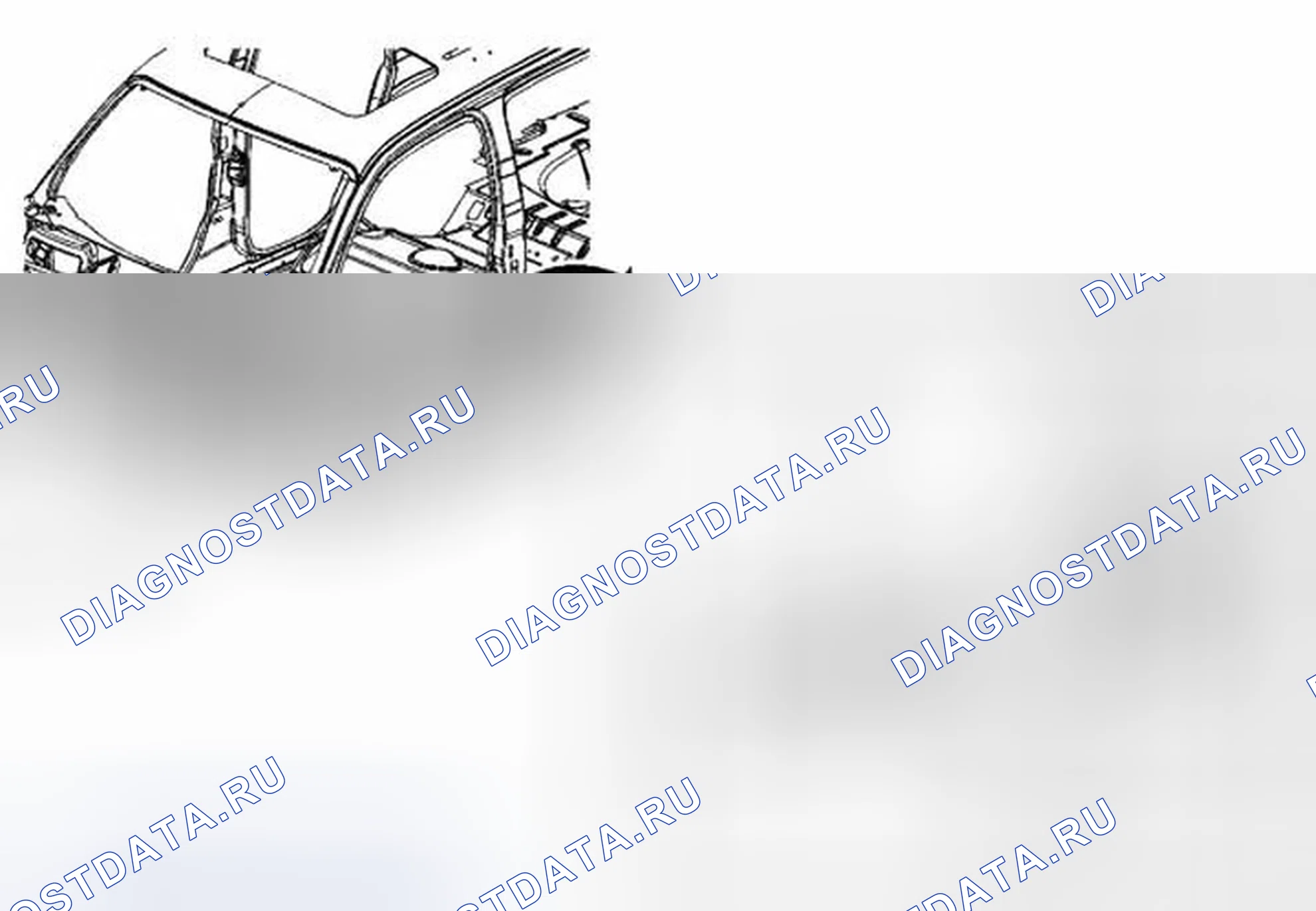 Рис. 5: Замена фиксатора передней стороны двери. Chevrolet HHR I