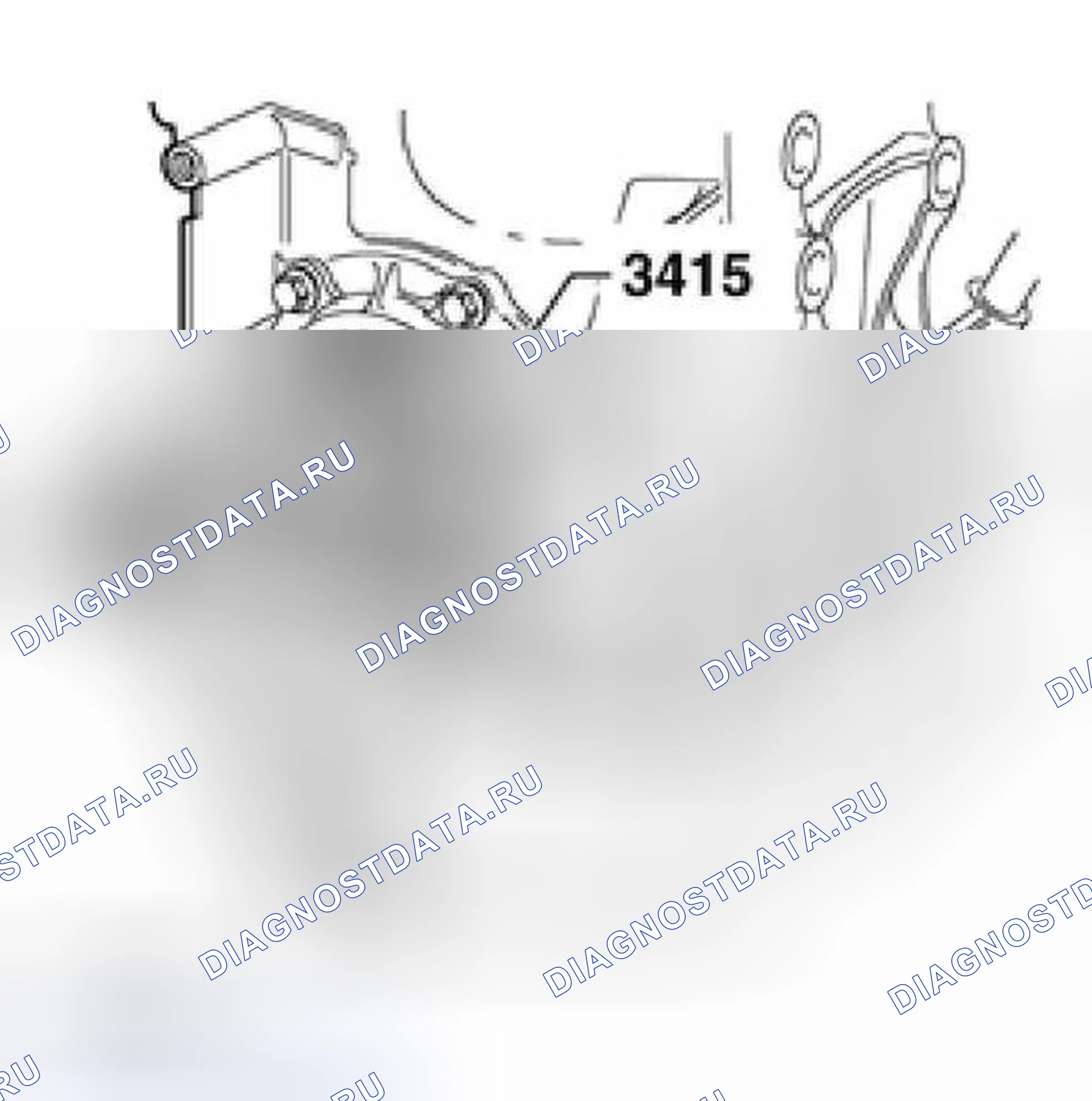 Рис. 207: Удаление. Volkswagen Golf Mk4