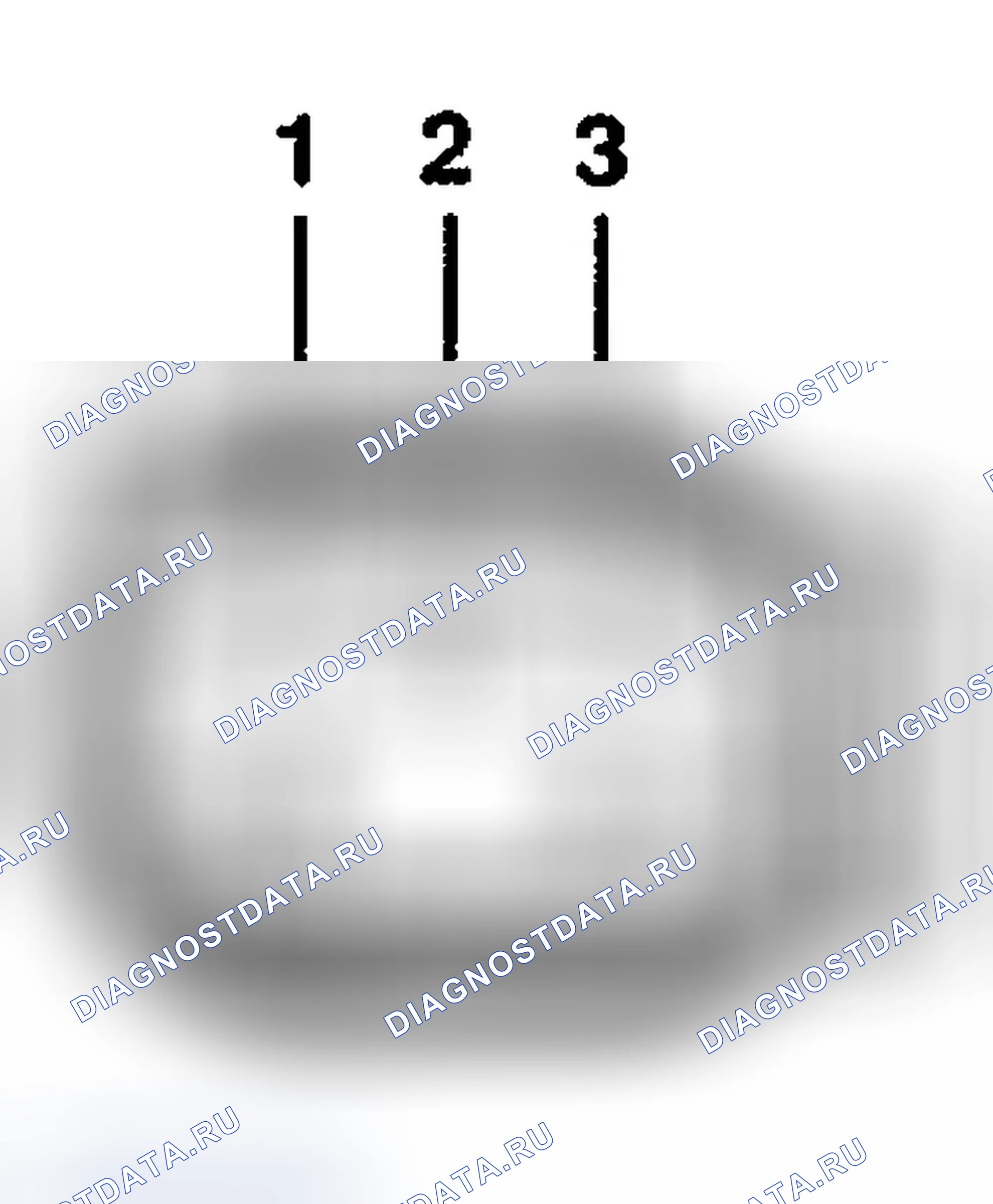 Рис. 124: Датчик помощи при парковке C4009, C4010, C4011 и C4012. Ford Explorer III