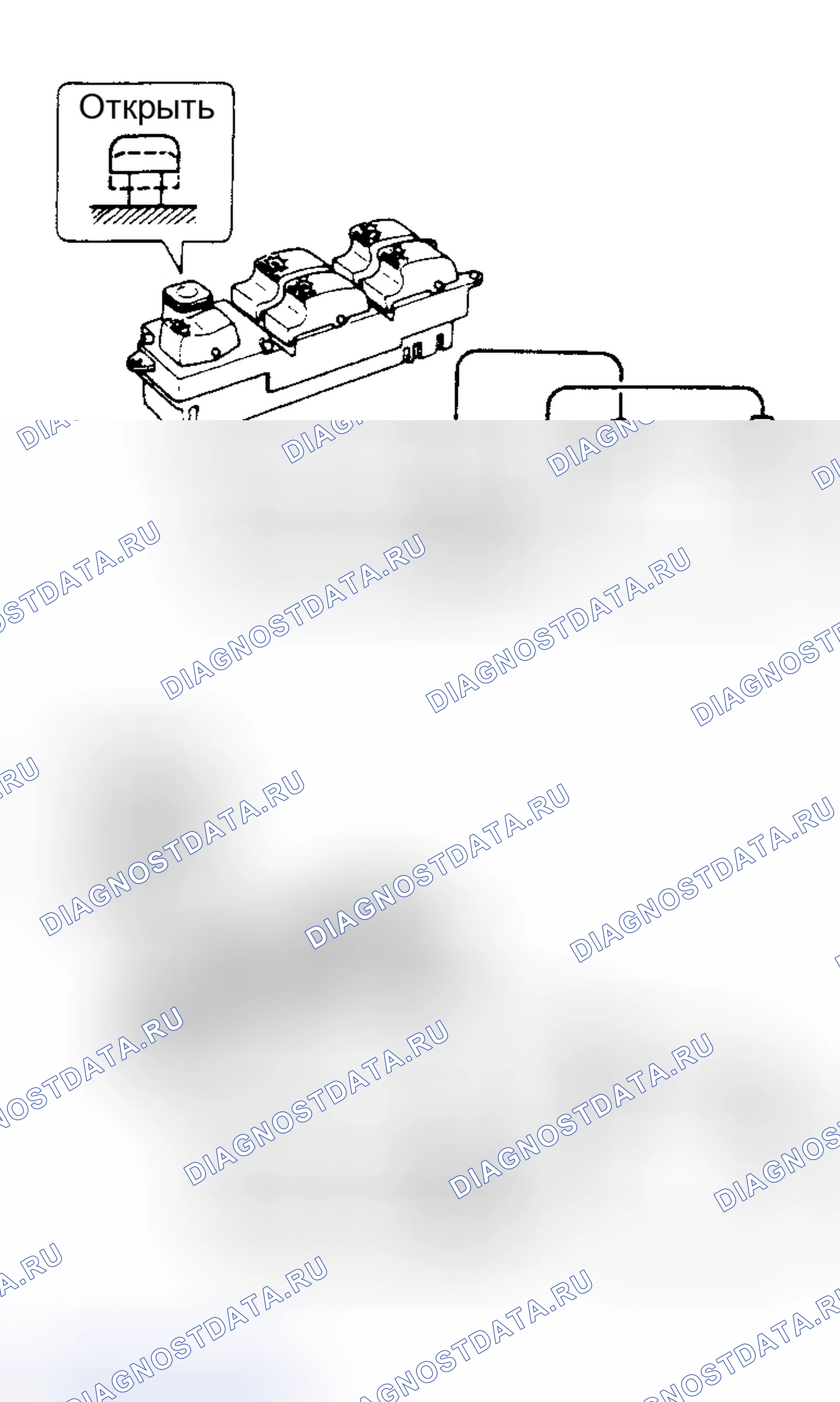 Рис. 30: Подсветка главного переключателя. Toyota Land Cruiser 80