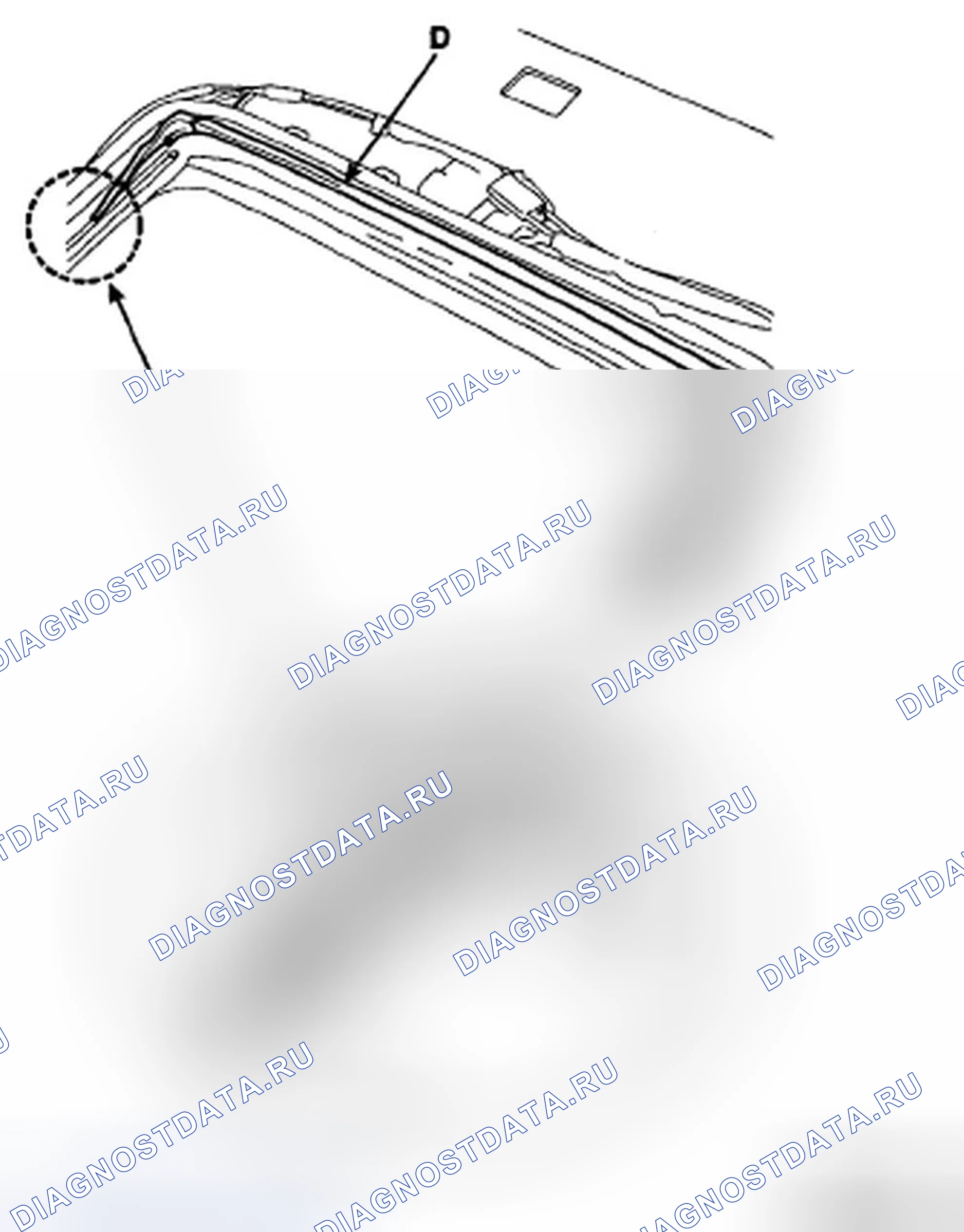 Рис. 60: ЗАМЕНА ДЕФЛЕКТОРА. Hyundai Elantra IV