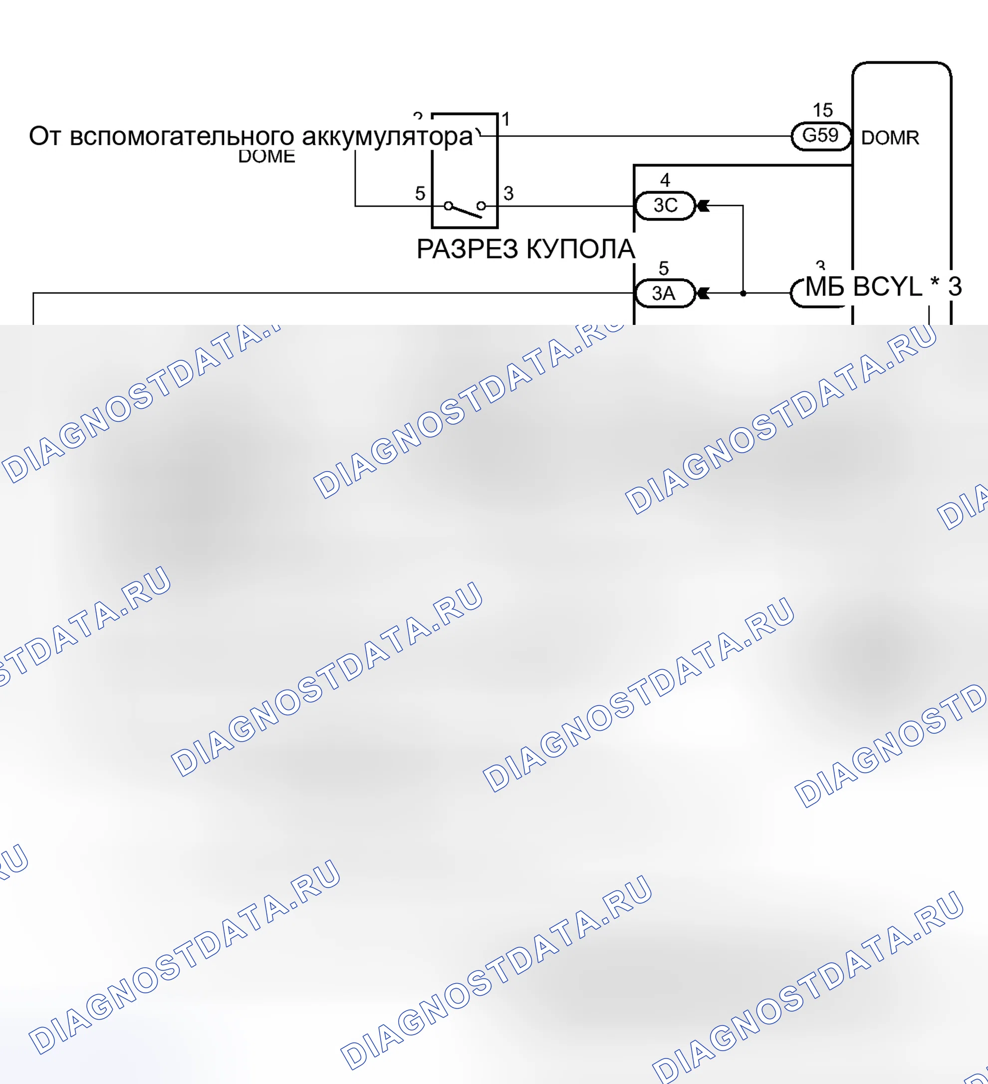 Рис. 10: электросхема. Toyota Prius C I