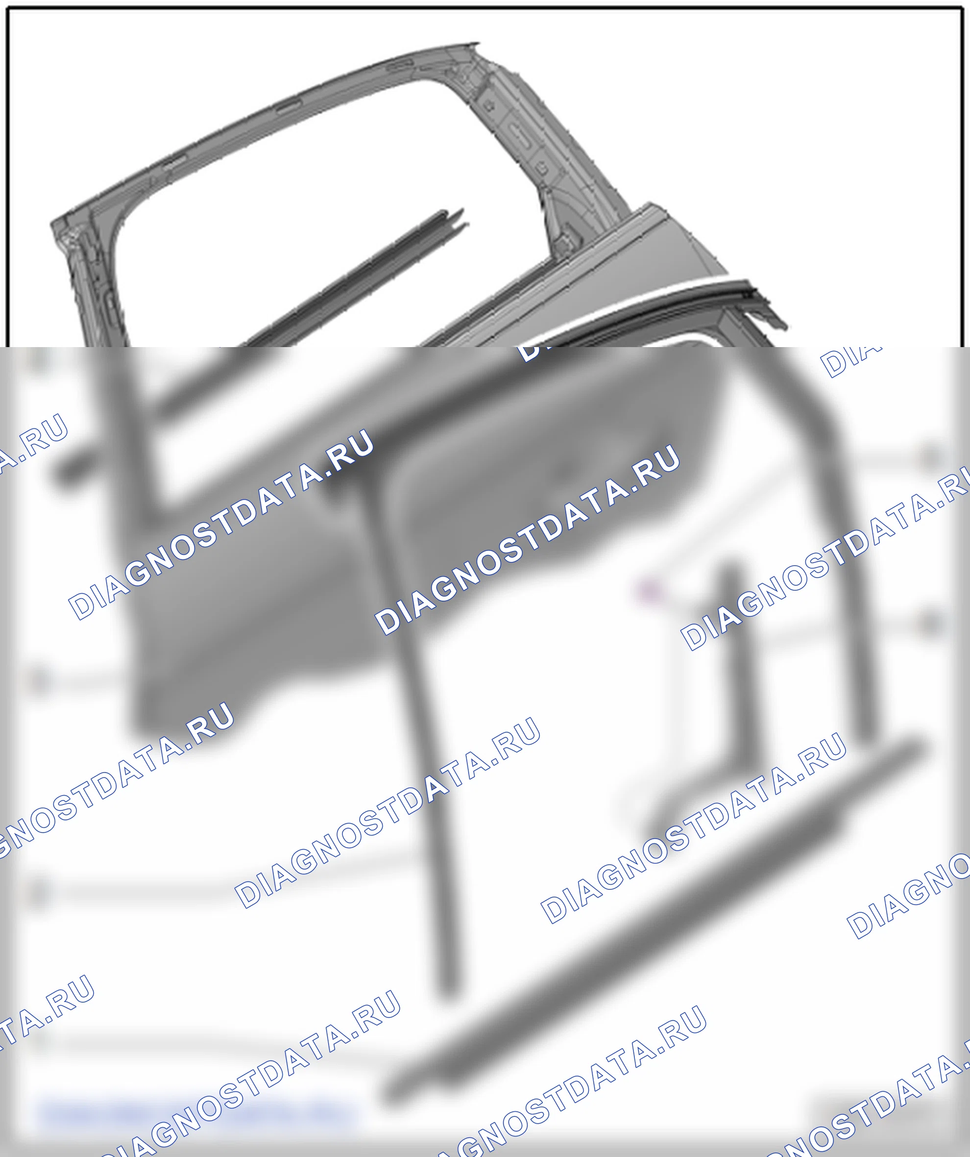 Навесные детали дверей. Audi A3 8V