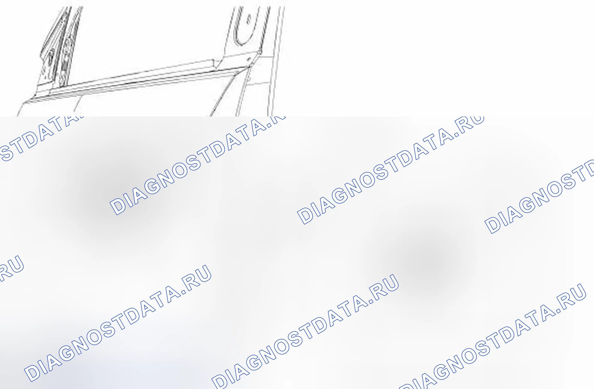 Рис. 29: Наружная дверная ручка. Ford Edge I