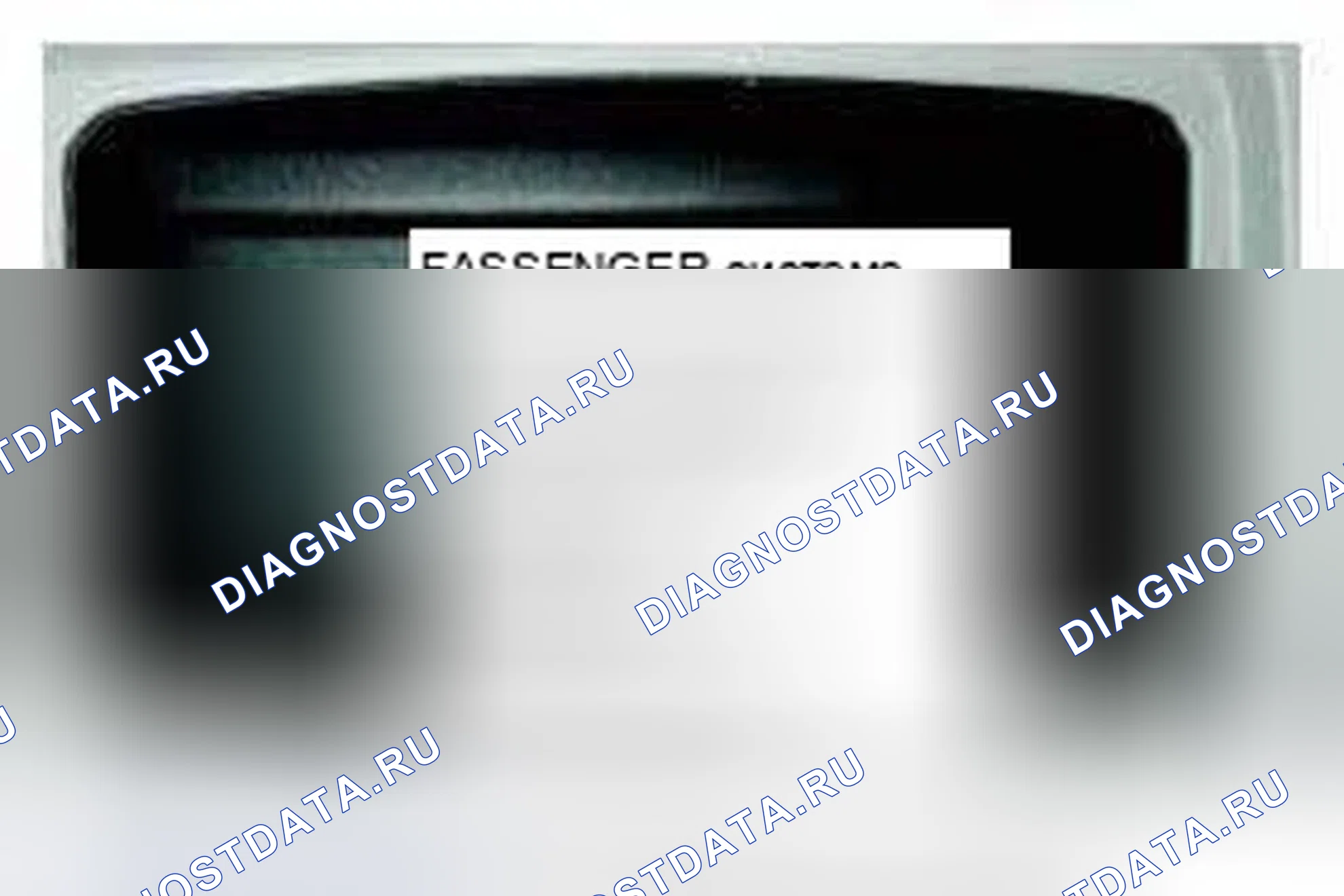 Рис. 73: Подушка безопасности пассажира выключена. BMW M6 E63/E64
