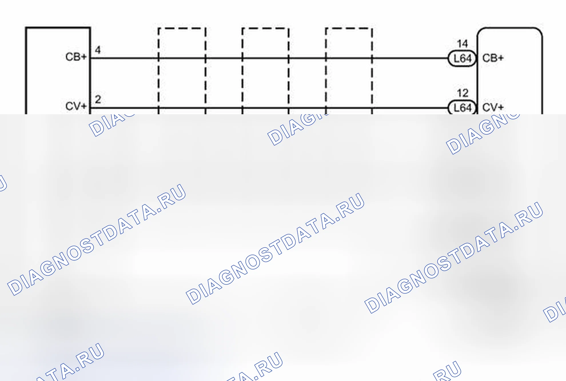 Рис. 61: электросхема. Toyota Prius PHV pre-III