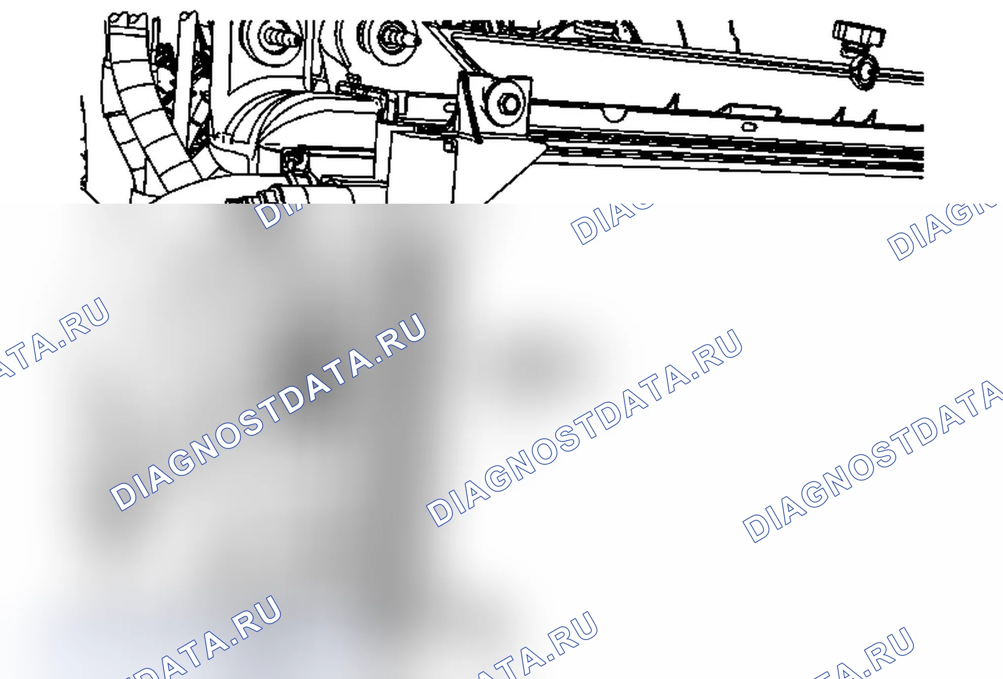Рис. 21: Замена датчика давления хладагента системы кондиционирования воздуха (кондиционер) (HP2). Chevrolet Tahoe III