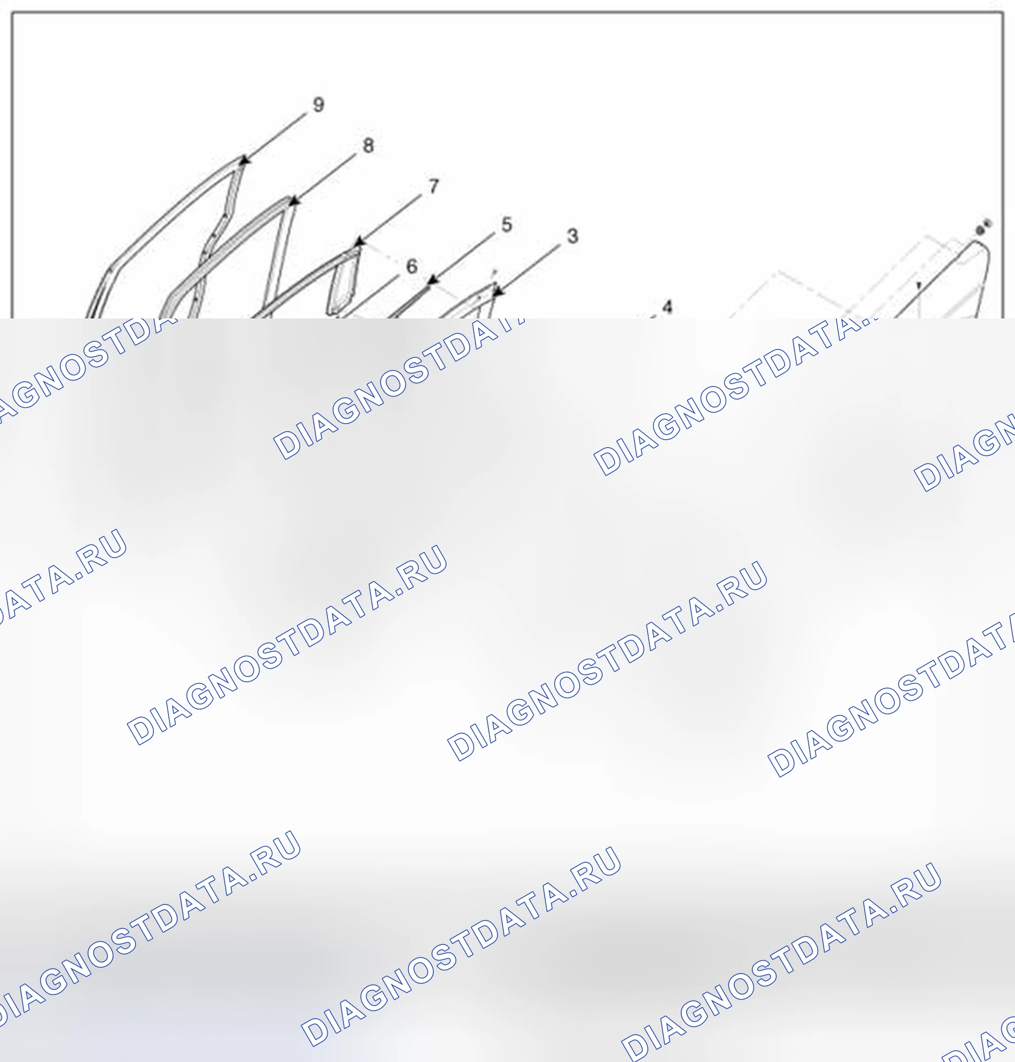 Рис. 6: Компоненты. BMW 6 серия F06/F13/F12