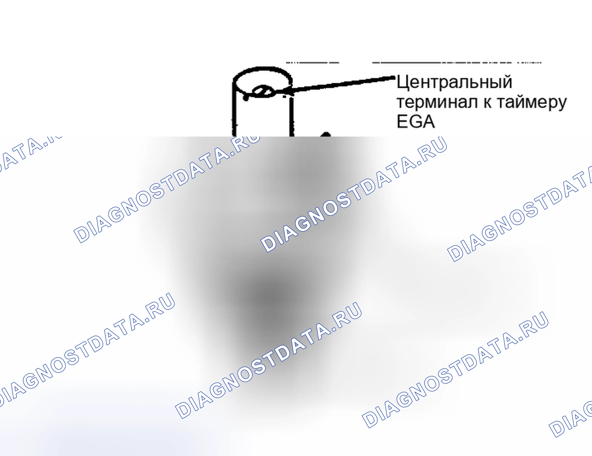Рис. 37: Реле температуры заряда (датчик температуры ОЖ) (6-цилиндровый и V8). Chrysler Cordoba II