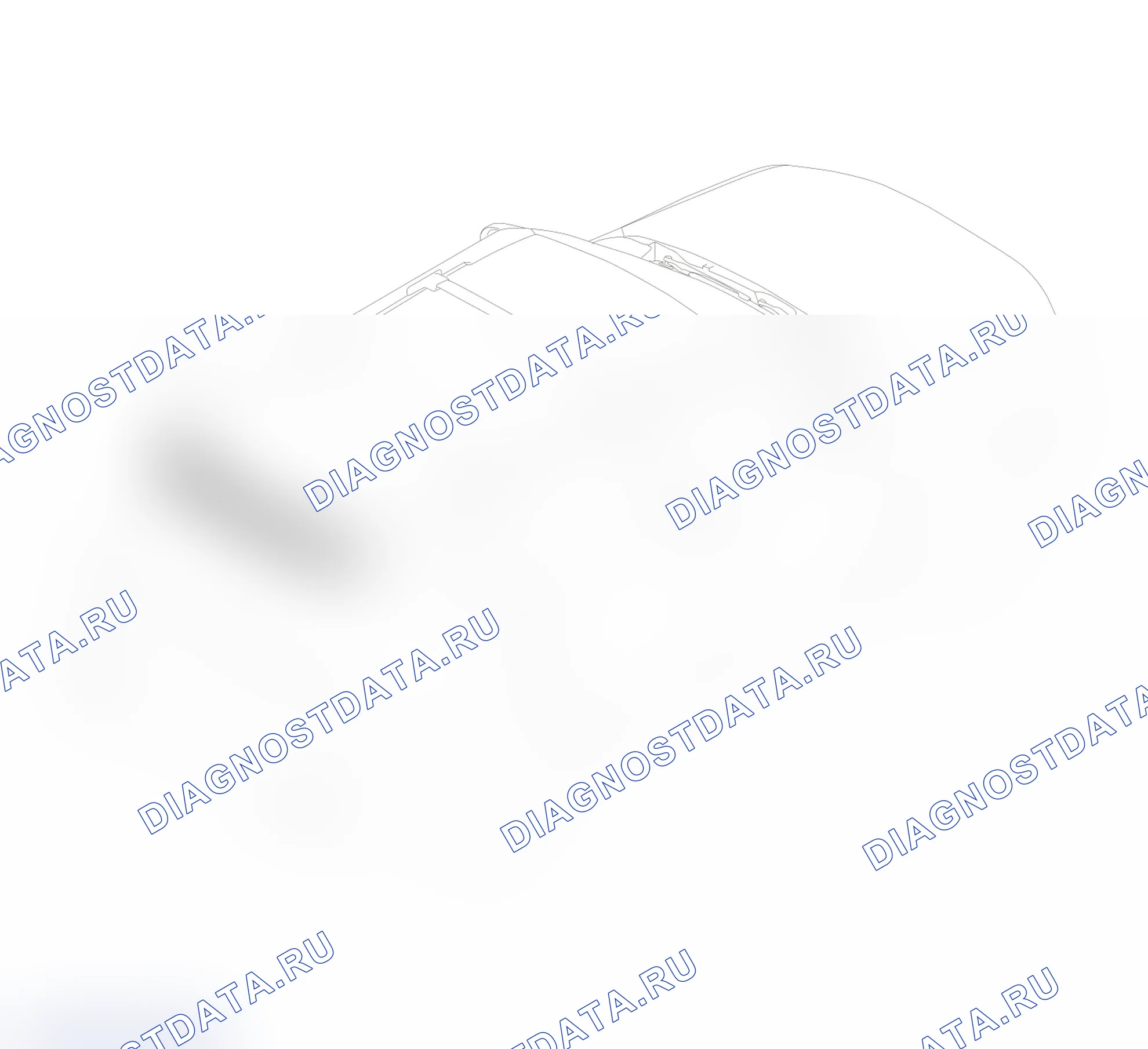 Схема расположения дефлектора — Haval Dargo. Haval Dargo I