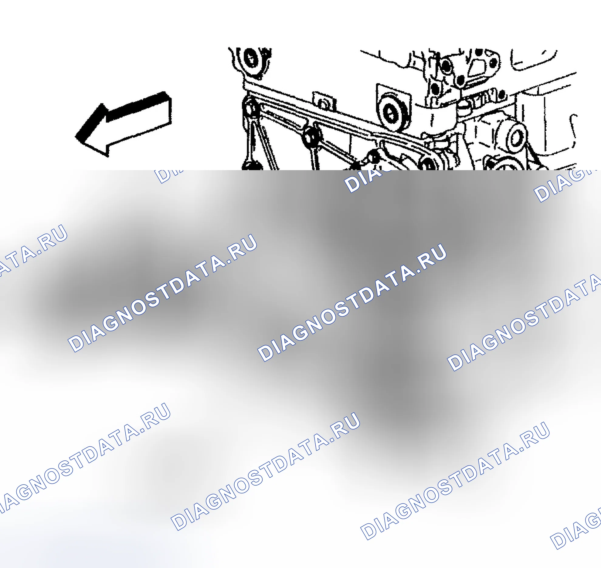 Рис. 90: Порядок демонтажа. Chevrolet TrailBlazer I