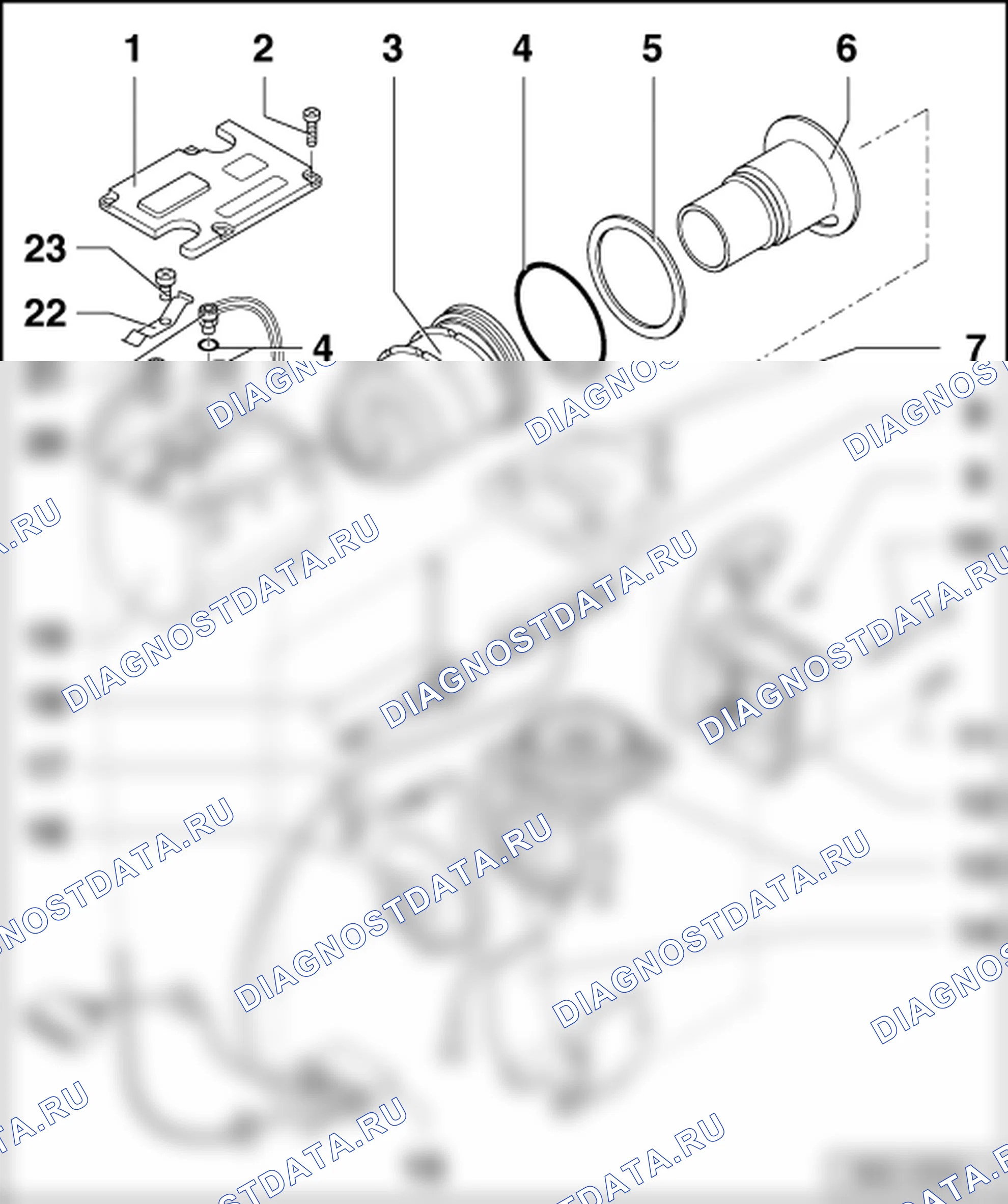 Вспомогательный обогреватель -b4w/D4w-, автомобили № 05.2000. SEAT Alhambra I