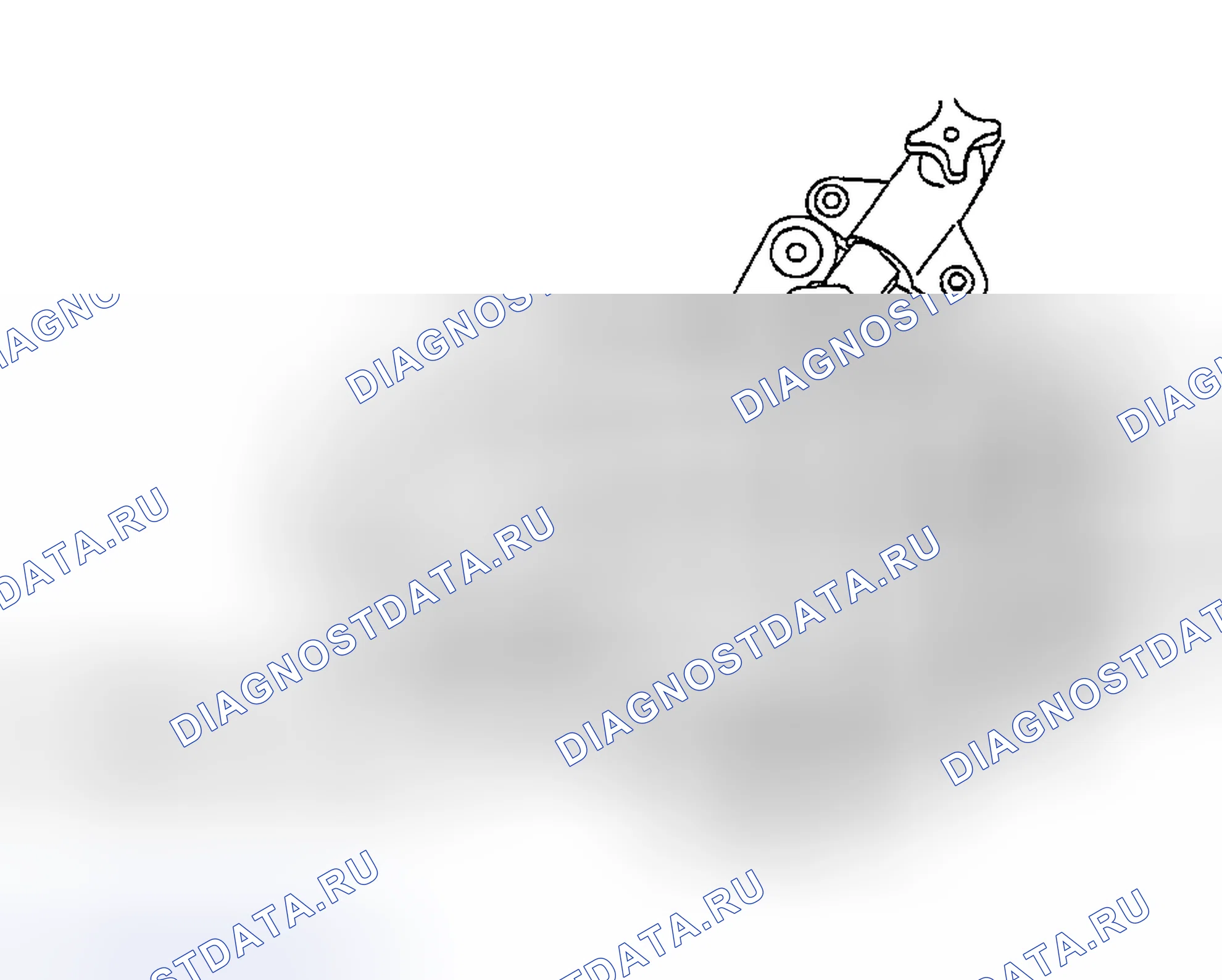 Рис. 98: Позиция 14: Болт в сборе Примечание. Hyundai Nexo I