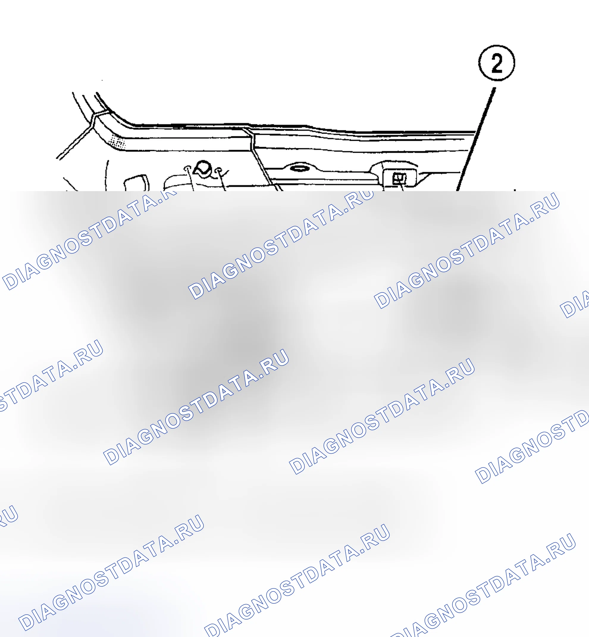Рис. 58: ДЕМОНТАЖ. Chrysler Sebring II рестайлинг