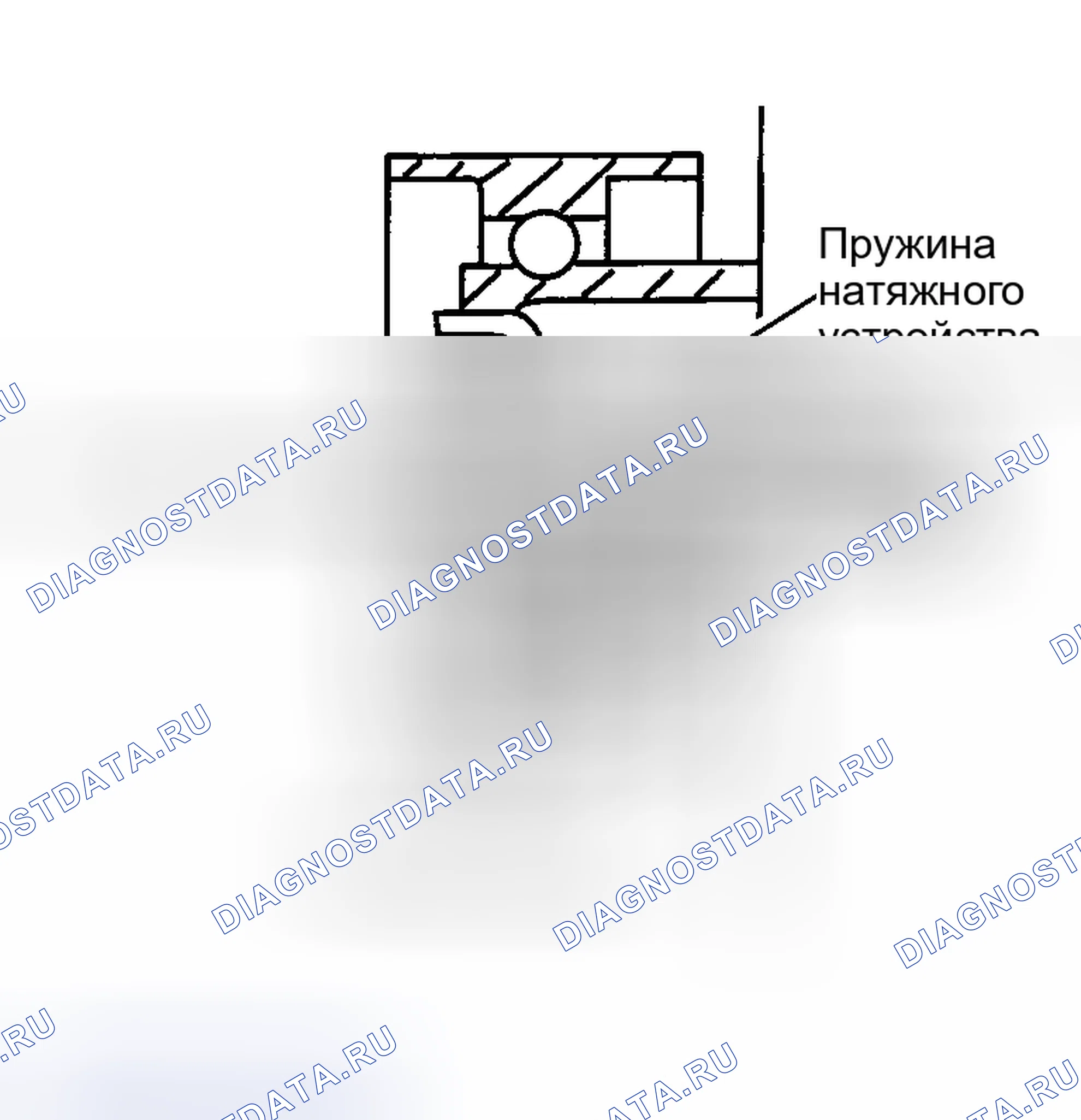 Рис. 1: Проверка ремня грм. Geely Xingyue S I