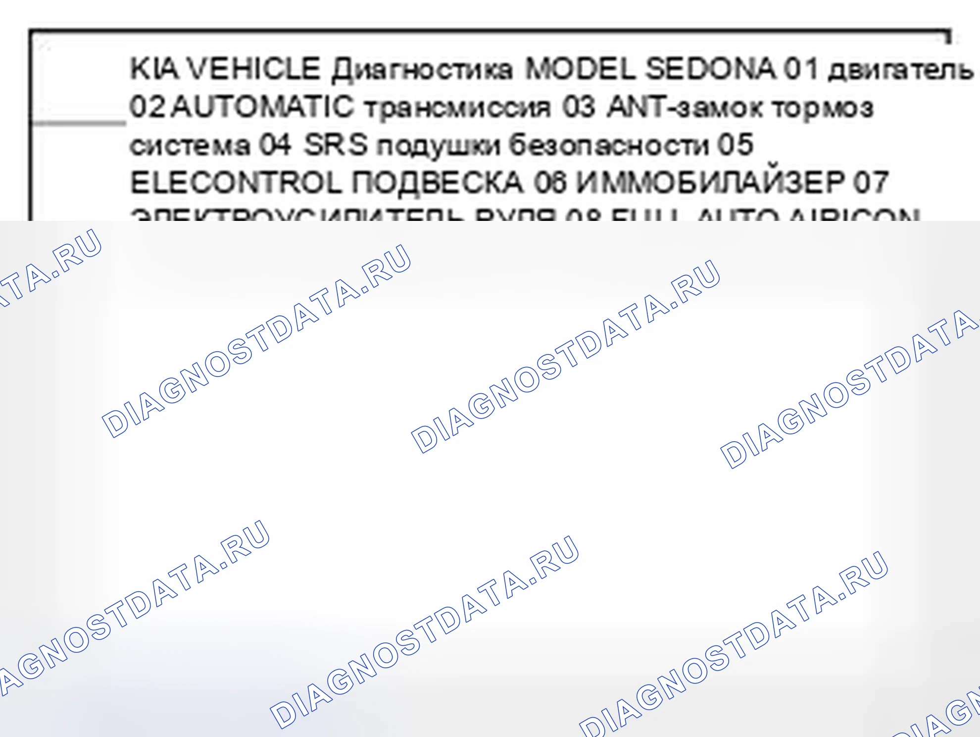 Рис. 11. Kia Sedona II рестайлинг