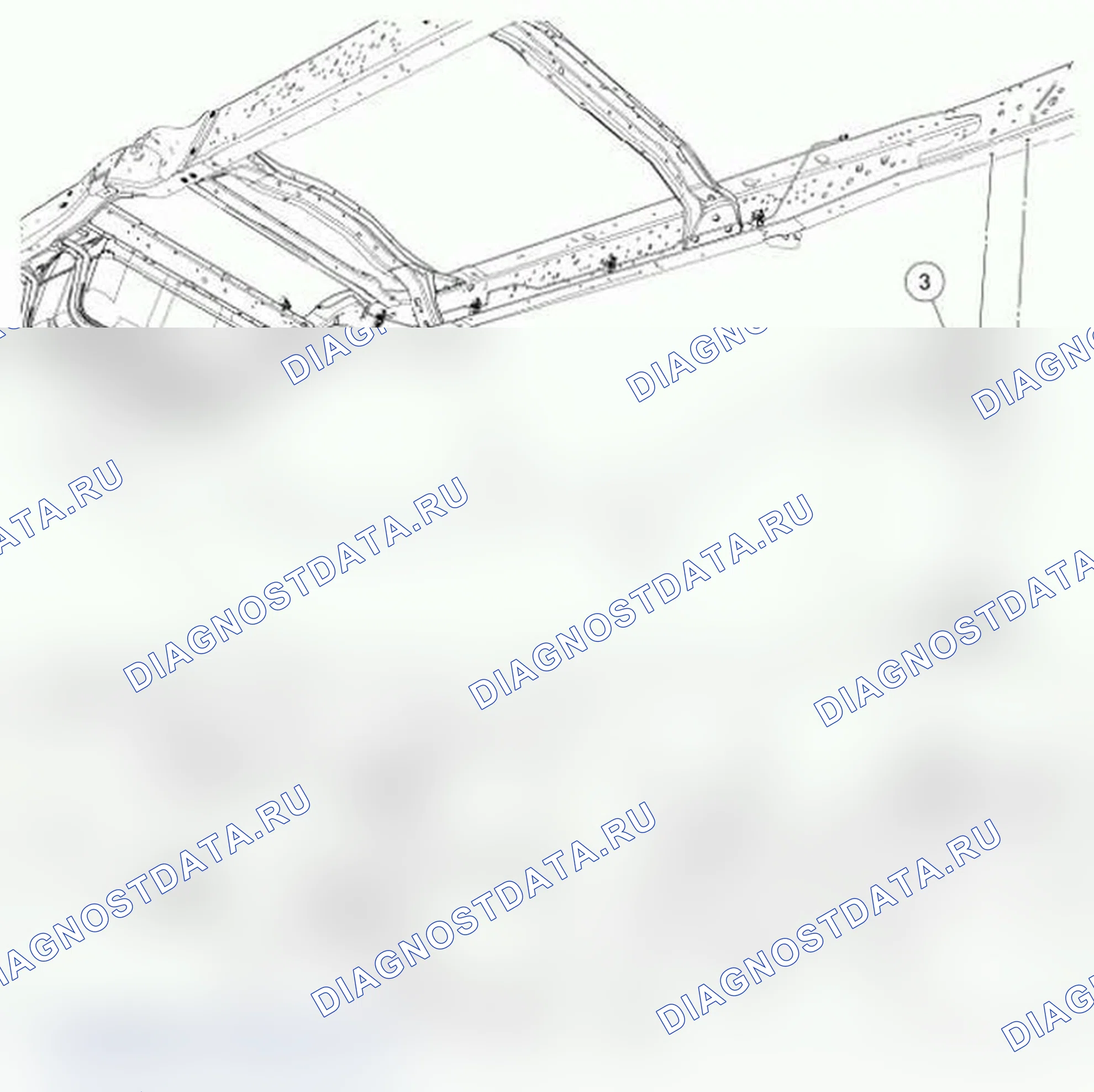 Рис. 132: Кормовой топливный бак. Ford Cutaway E350 Super Duty 