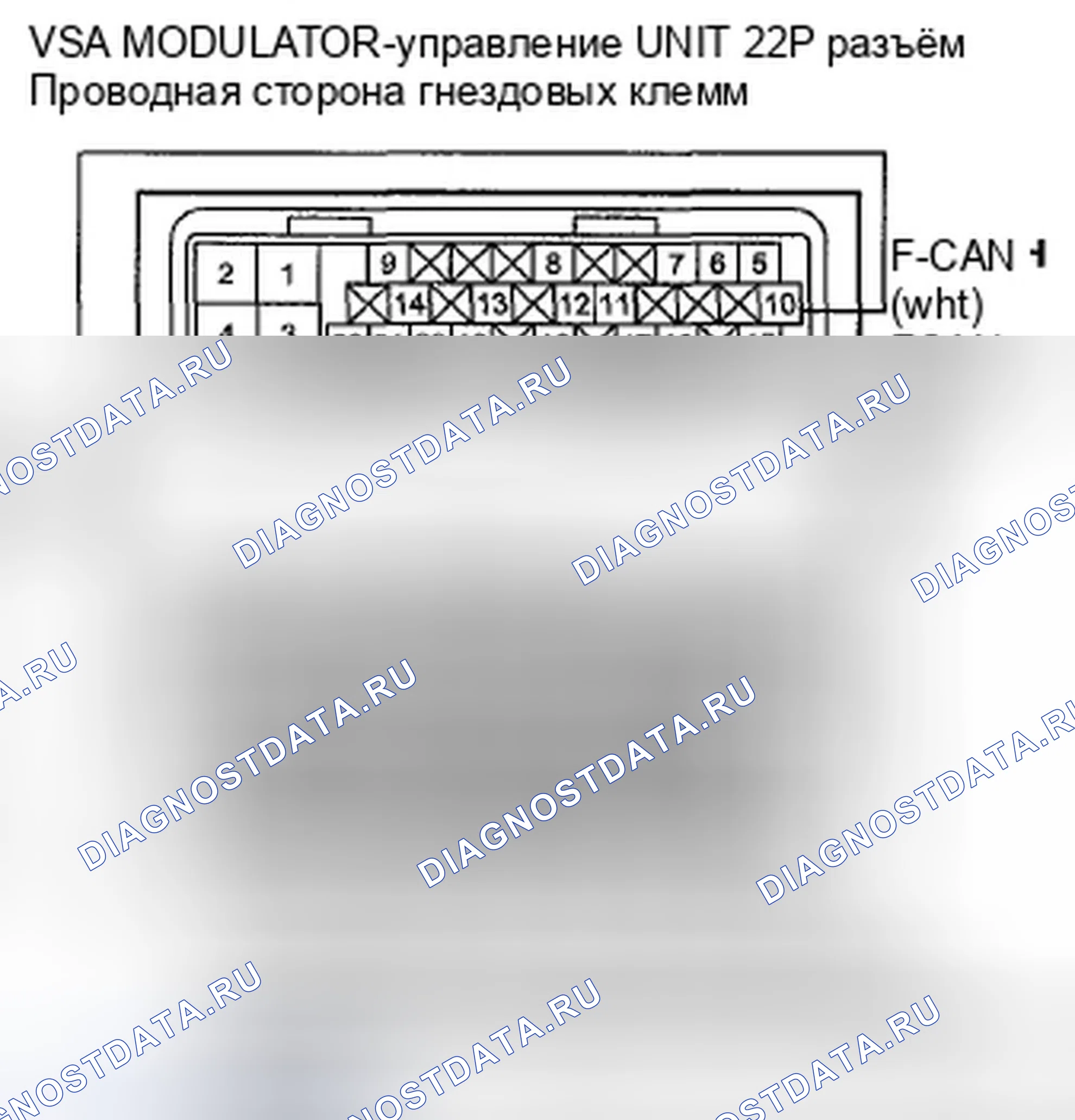 Рис. 40: расшифровка кода ошибки 86-11: Неисправность отключения шины F-CAN. Honda Crosstour I