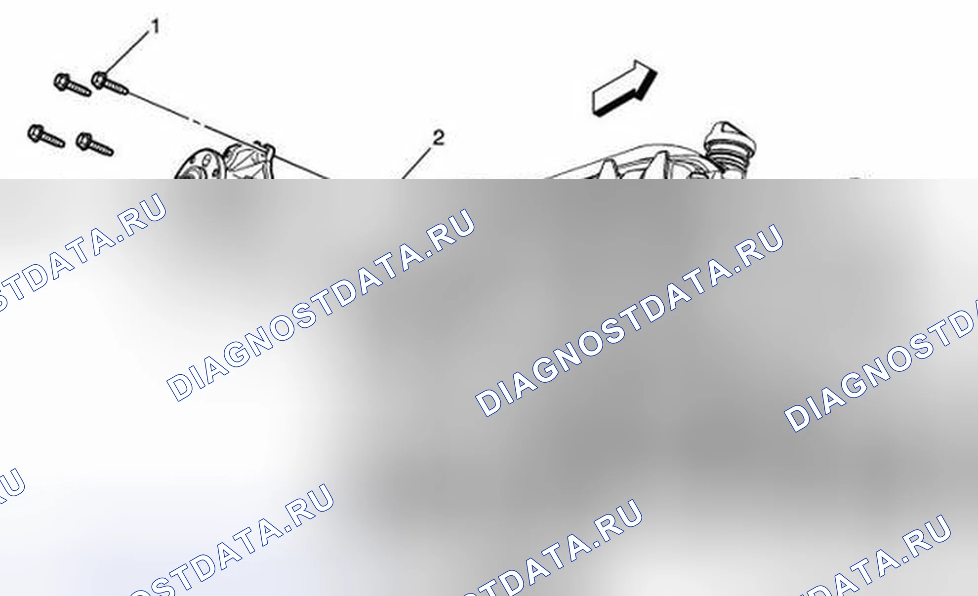 Рис. 72: Замена водяного насоса (LAU). Kia Optima I