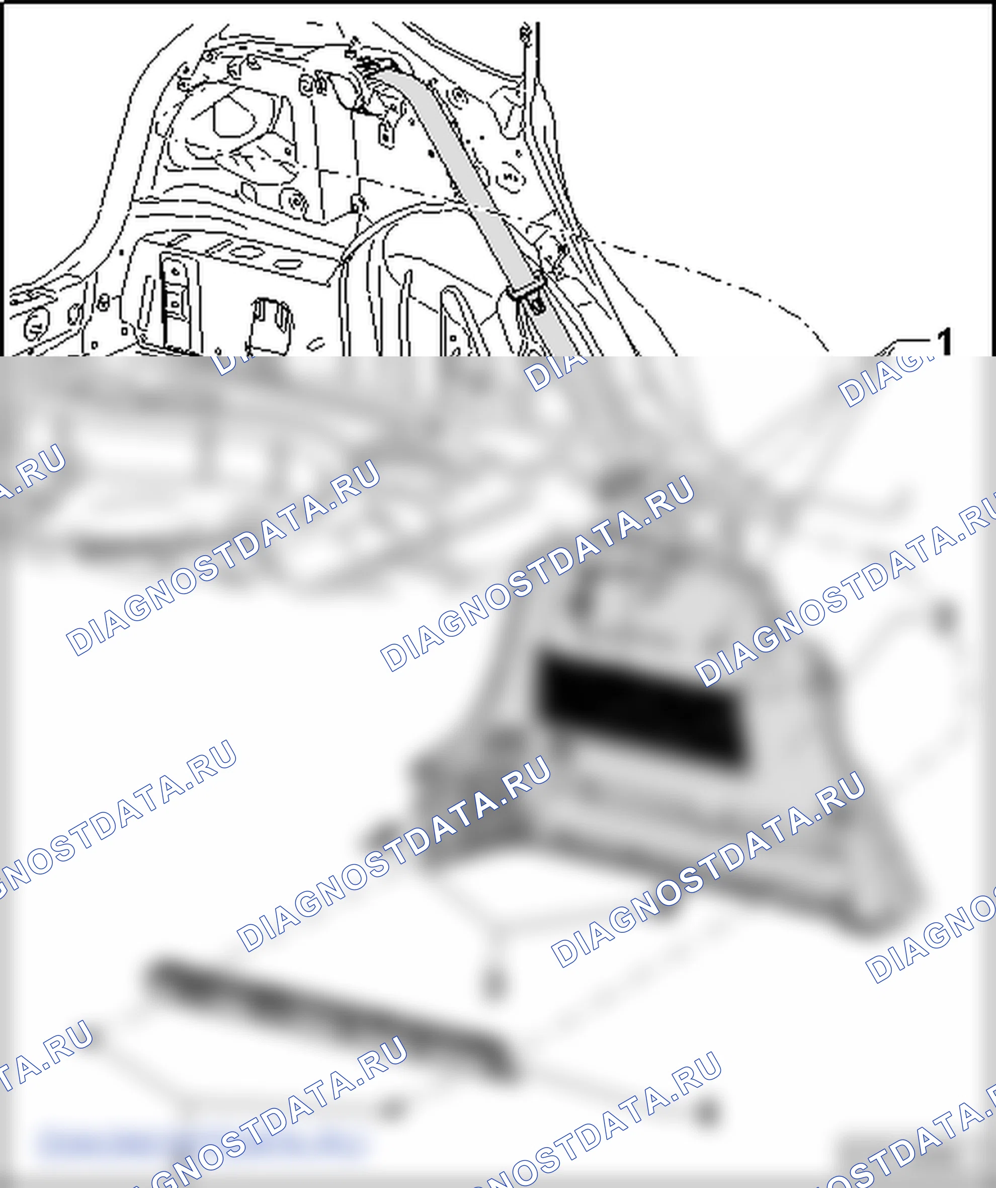 Прикуриватель (U1) , розетка 12 В. SEAT Mii I