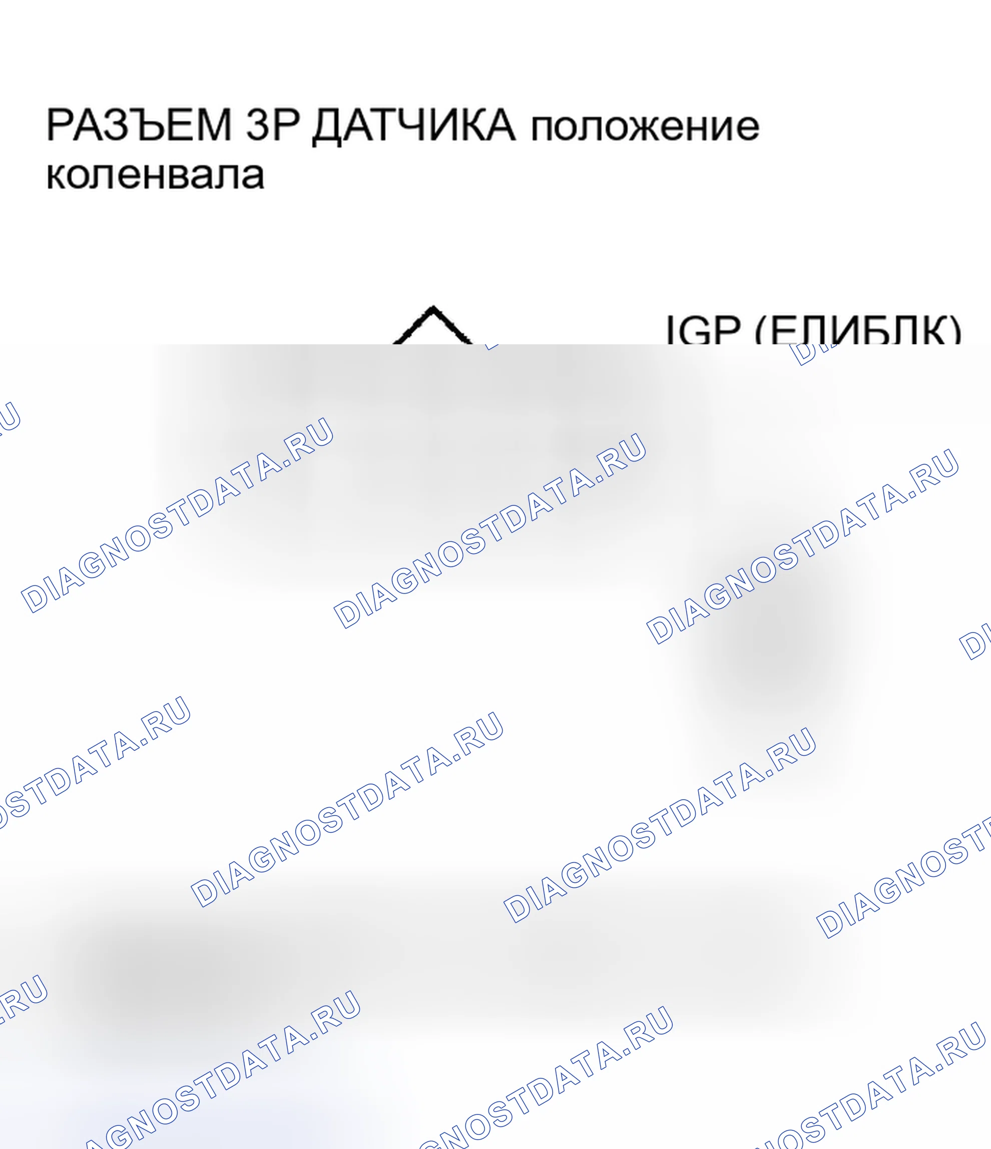 Рис. 236: расшифровка кода ошибки P0335: Датчик положение коленвала No сигнал (модели 2005-2006). Acura RSX I