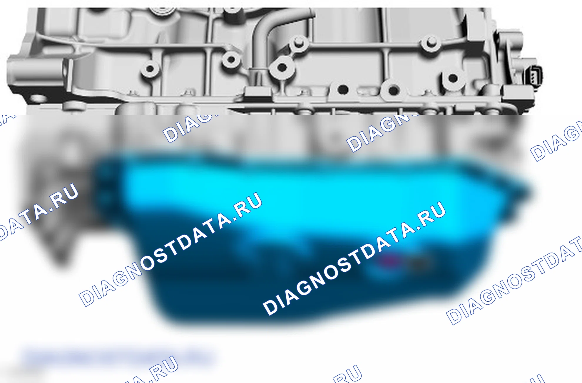 Разборка двигателя. Ford Kuga II