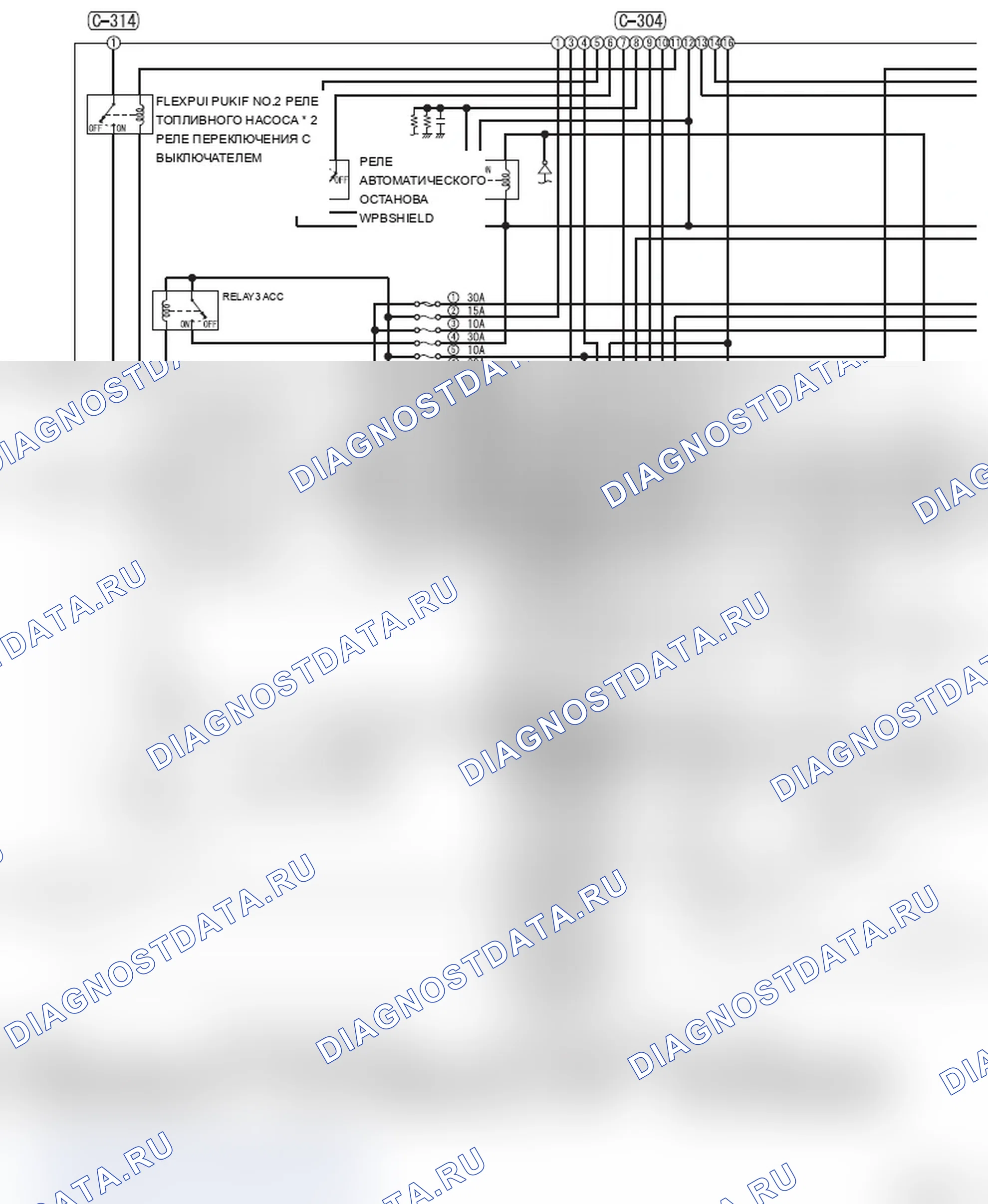 Рис. 56: ETACS-ECU. Mitsubishi Lancer Ralliart X