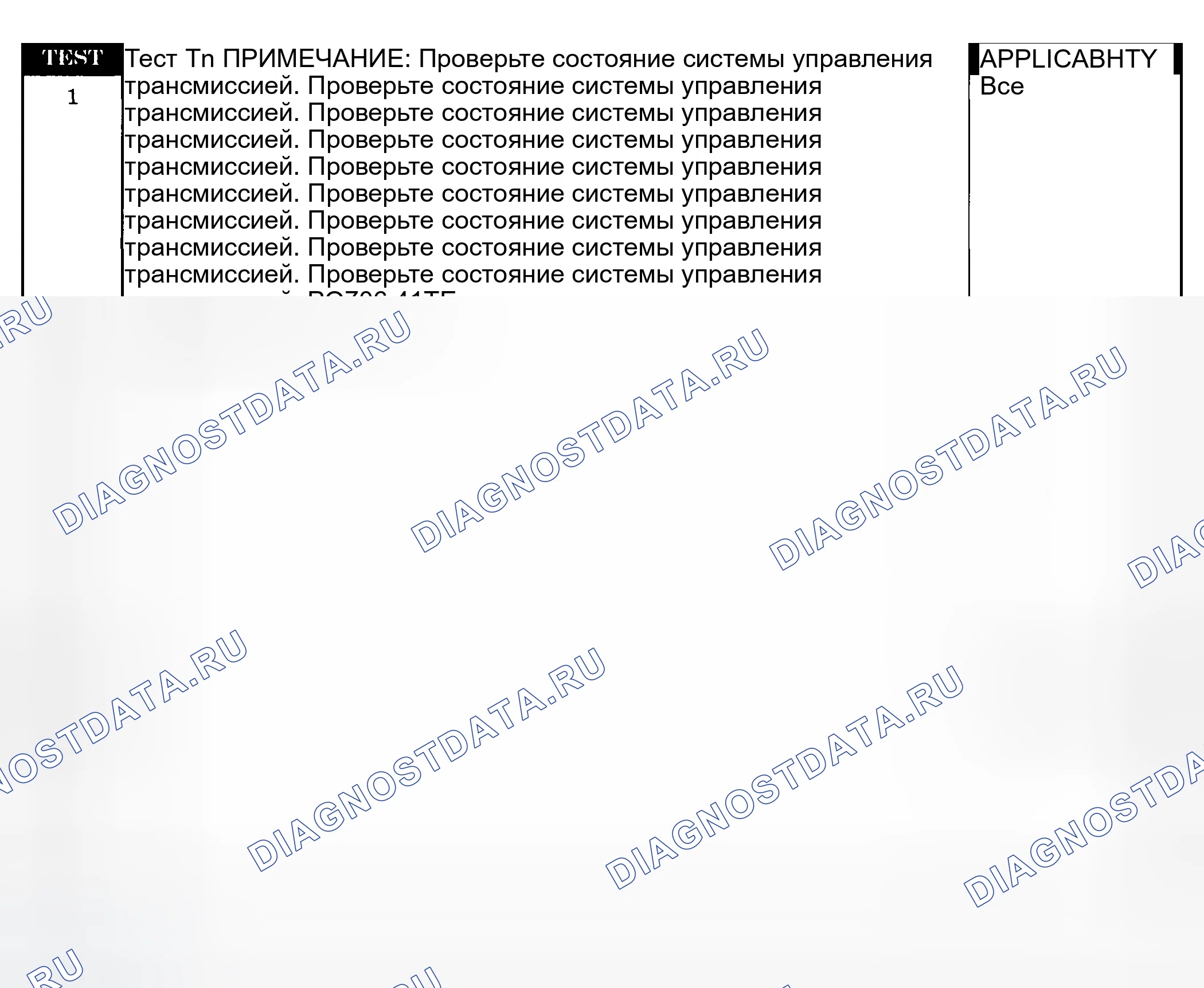 Рис. 610: Диагностические процедуры. Dodge Grand Caravan IV