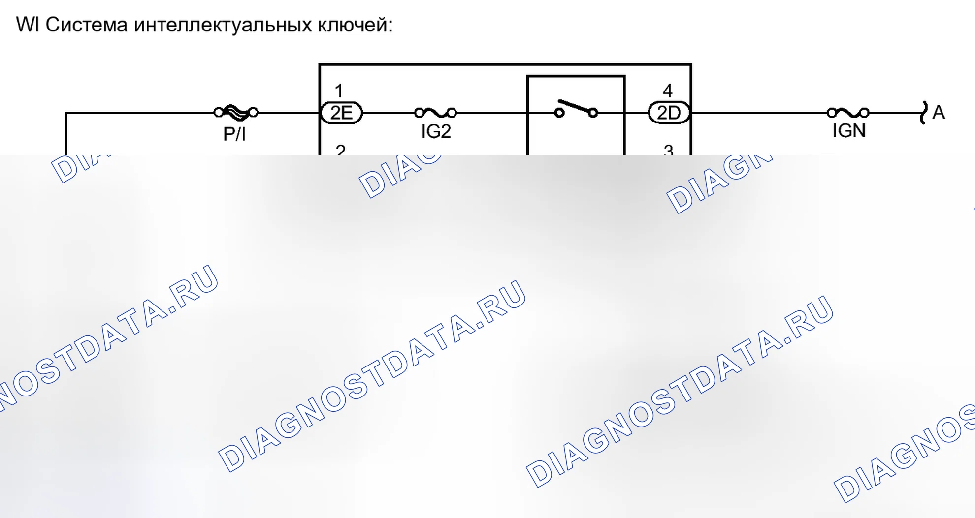 Рис. 183: электросхема. Toyota Prius C I
