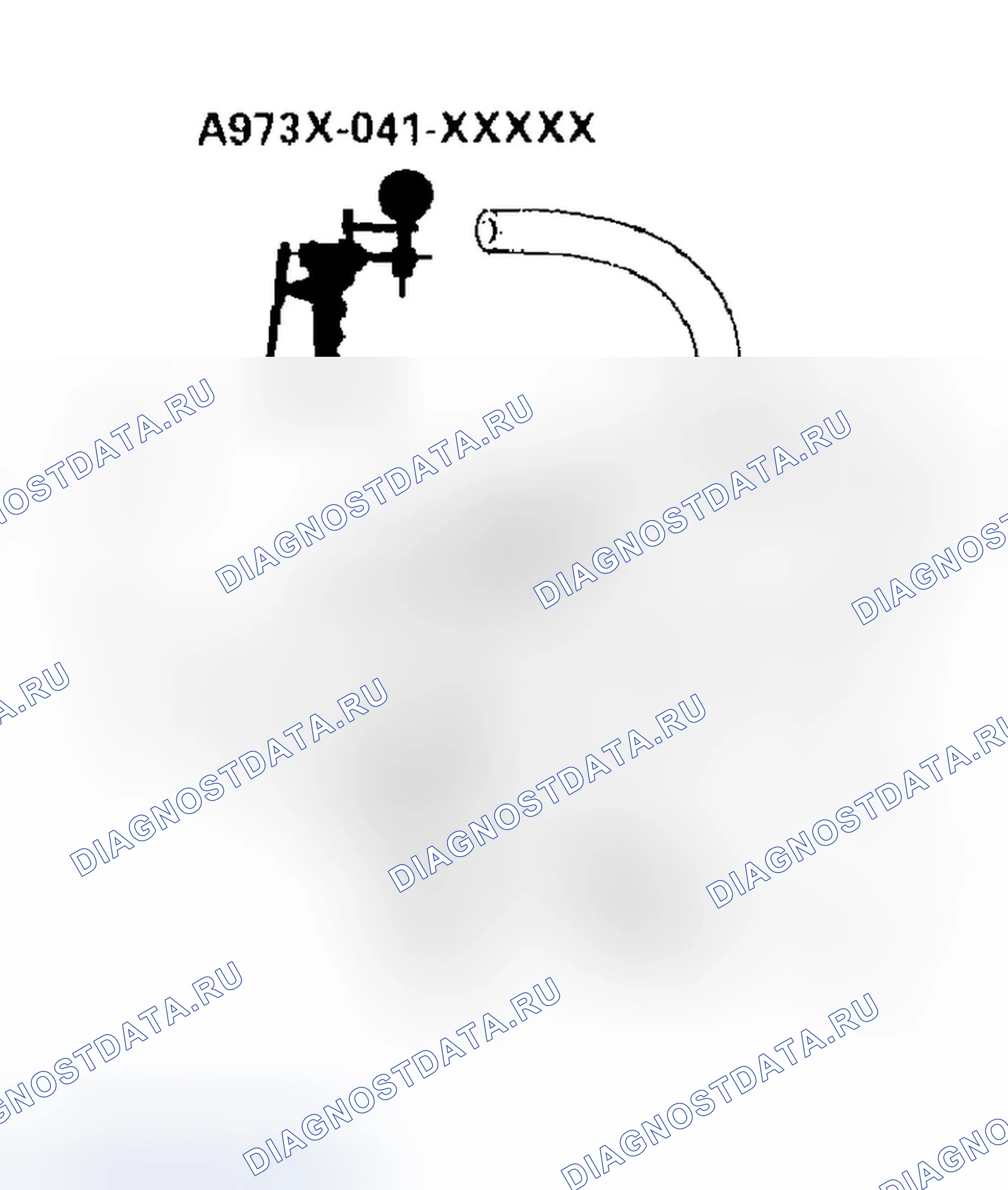 Рис. 35: Испытание клапана продувки канистры EVAP. Honda Pilot I