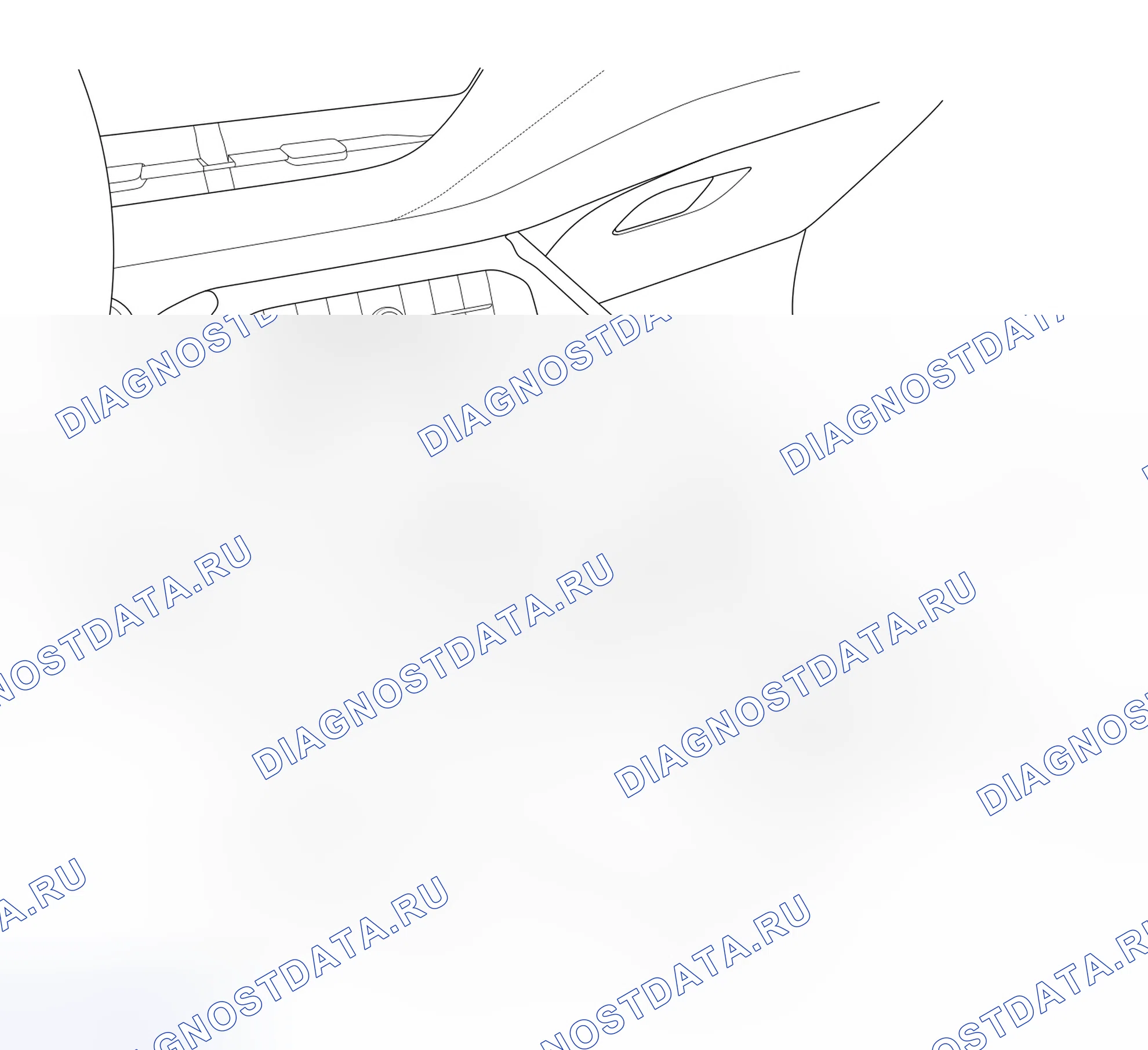 Схема расположения системы трансмиссии — Haval F7X. Haval F7x I