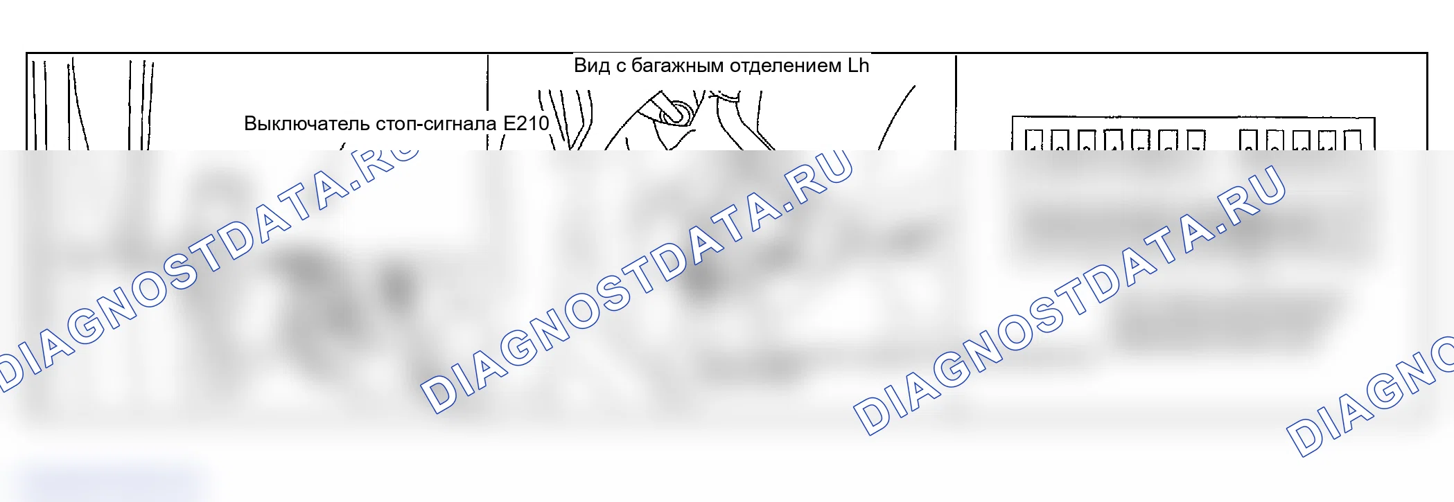 Рис. 59: Расположение компонентов и соединителей кабельных трасс. Infiniti FX35 I
