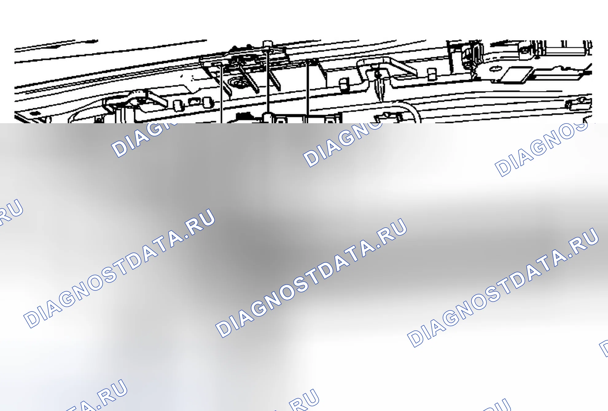 Рис. 14: Замена мотора солнцезащитной крыши. Cadillac SRX II рестайлинг